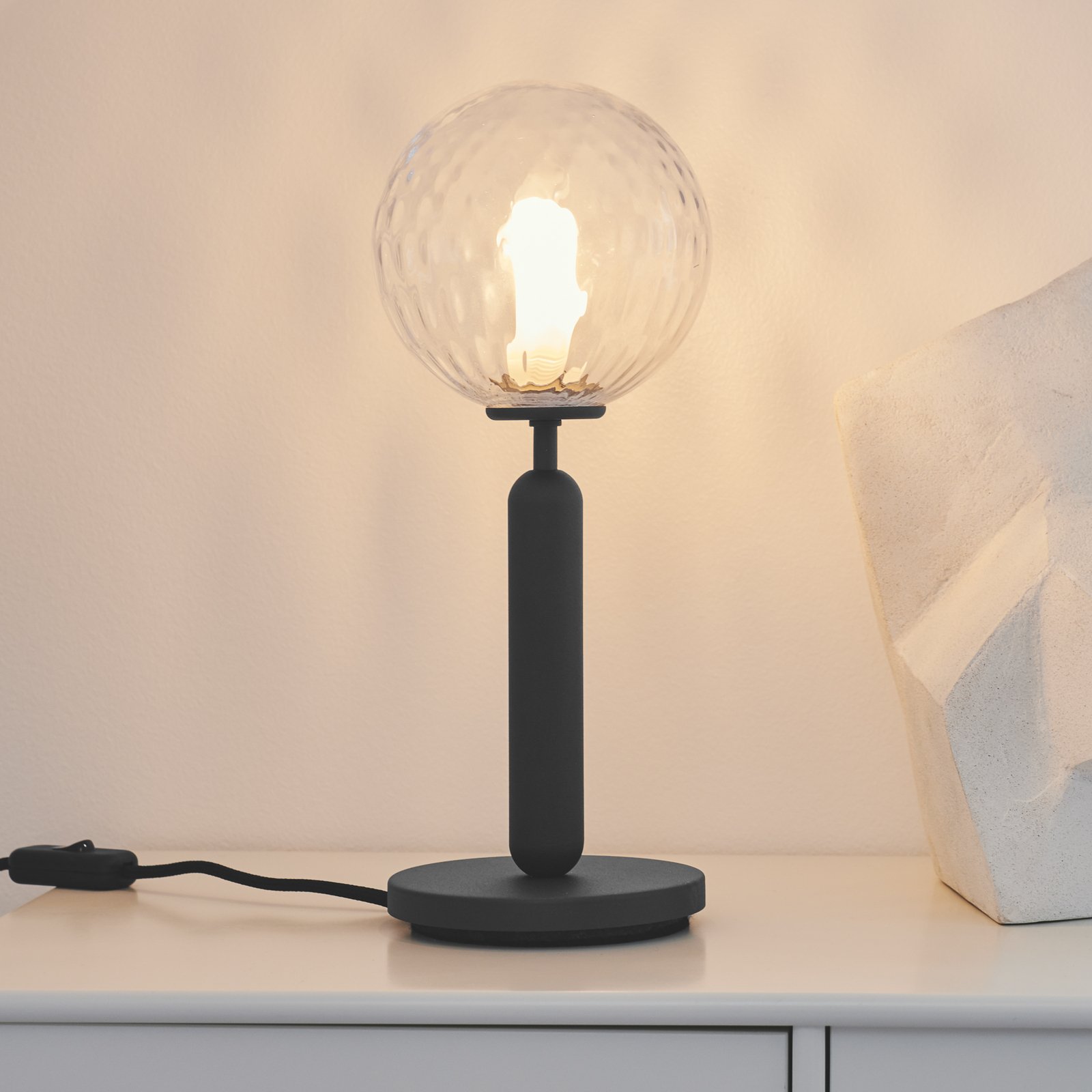 Nuura Miira Table table lamp with Glas lampshade