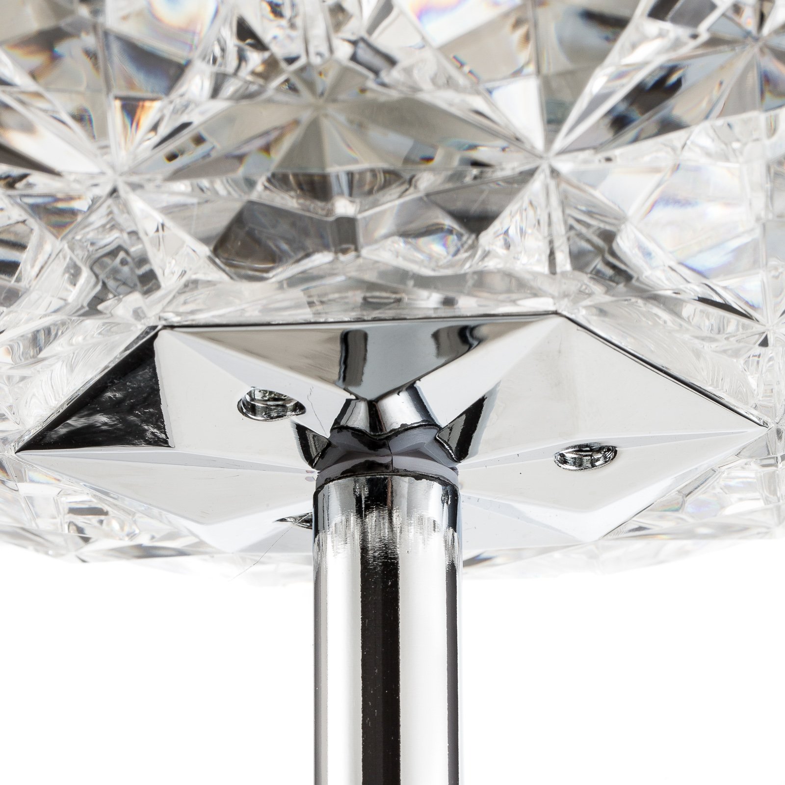 Kartell Planet lampadaire LED 160 cm cristallin