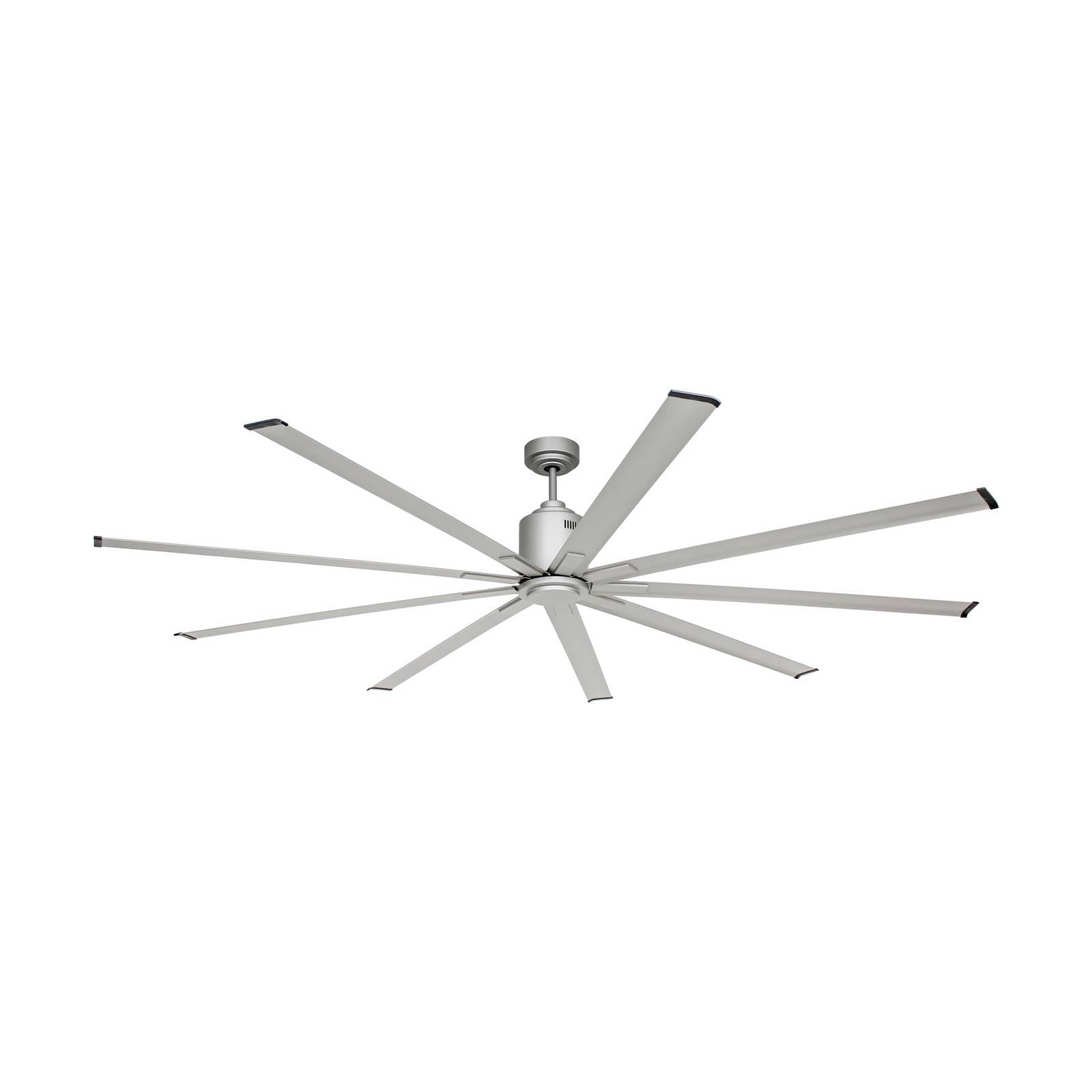 Deckenventilator BIG SMOOTH ECO, titansilber, 220 cm leise