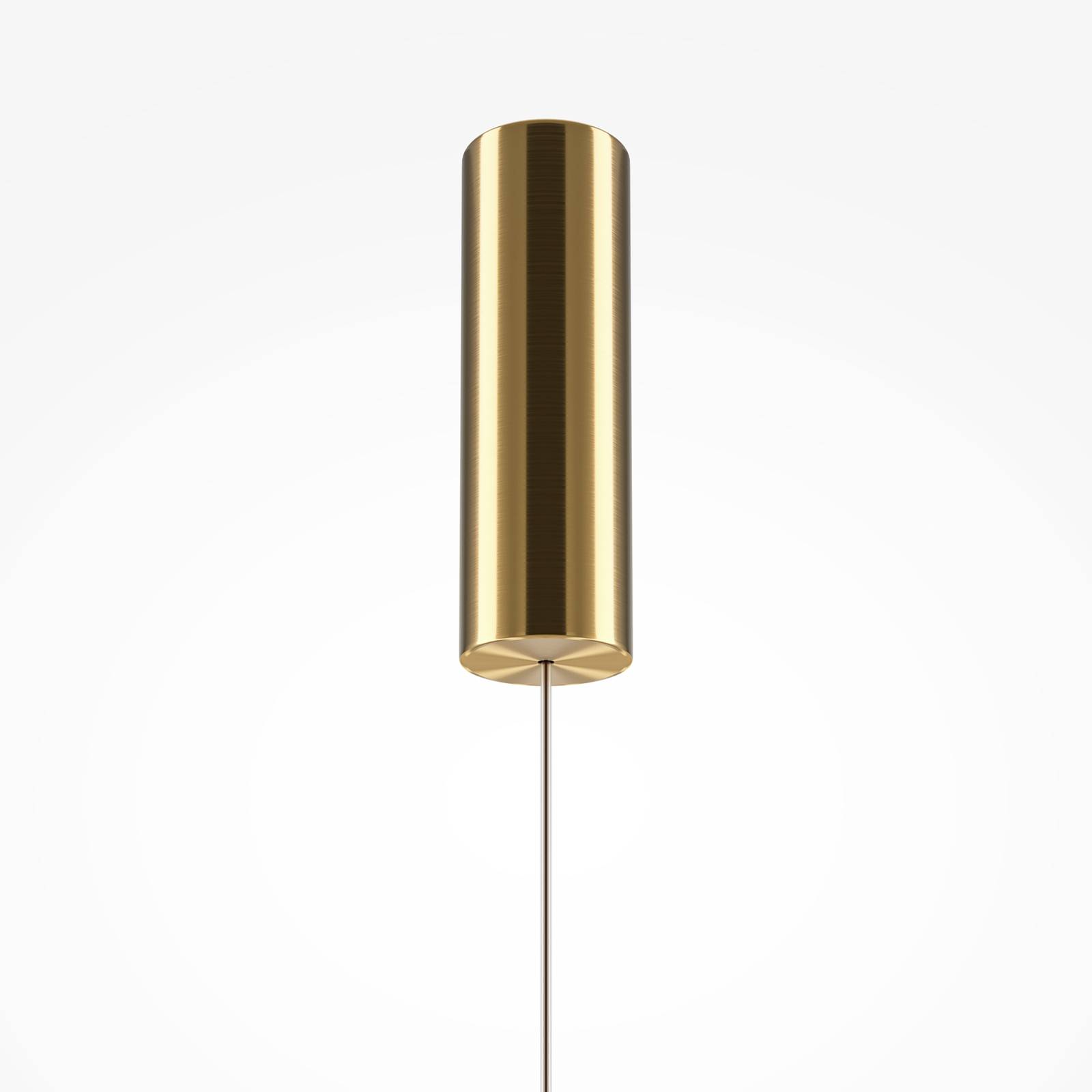 Lampa wisząca LED Maytoni Golden Cage, pionowa, Ø 13,9 cm