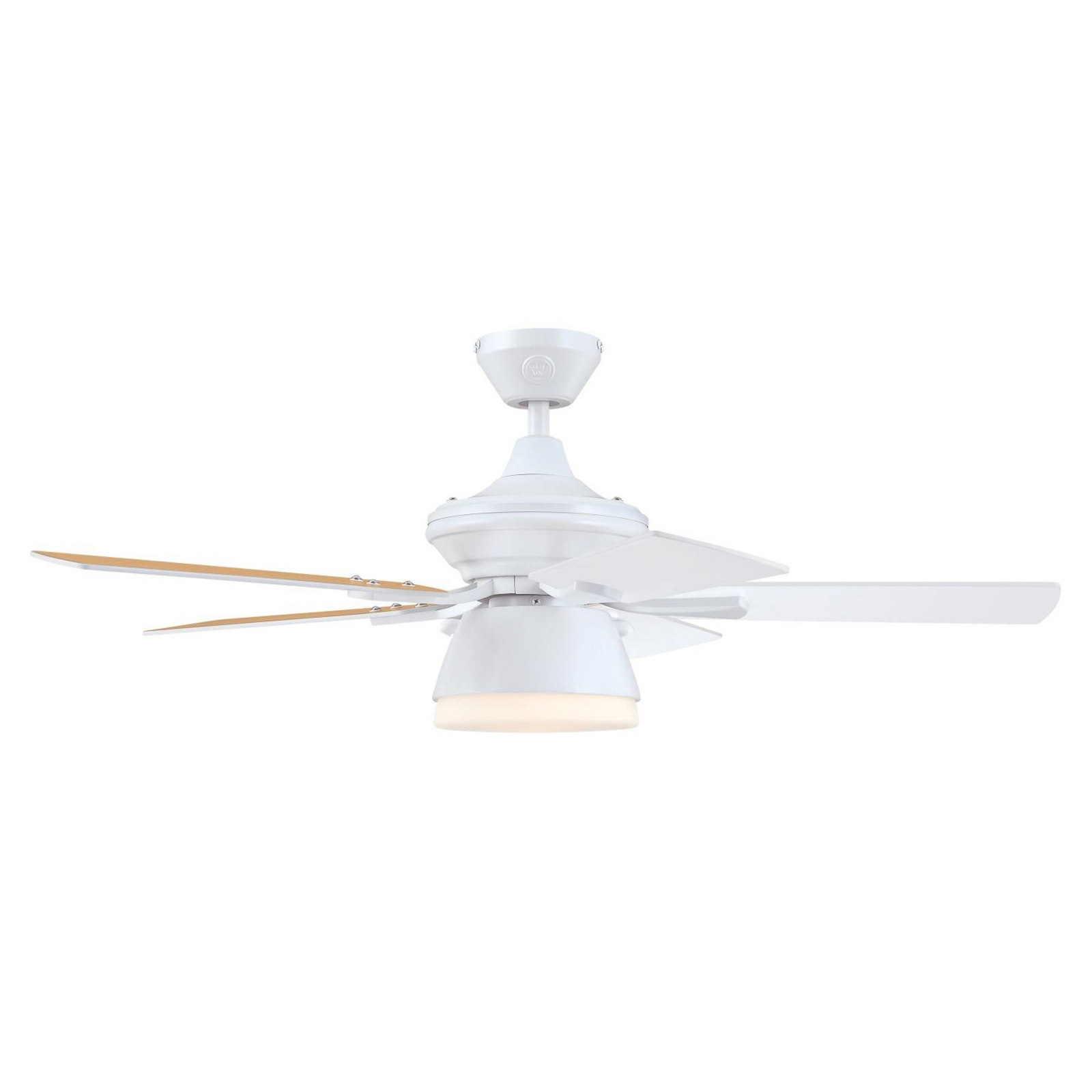 Westinghouse stropni ventilator, svjetlo, 7316340, bijeli, tihi