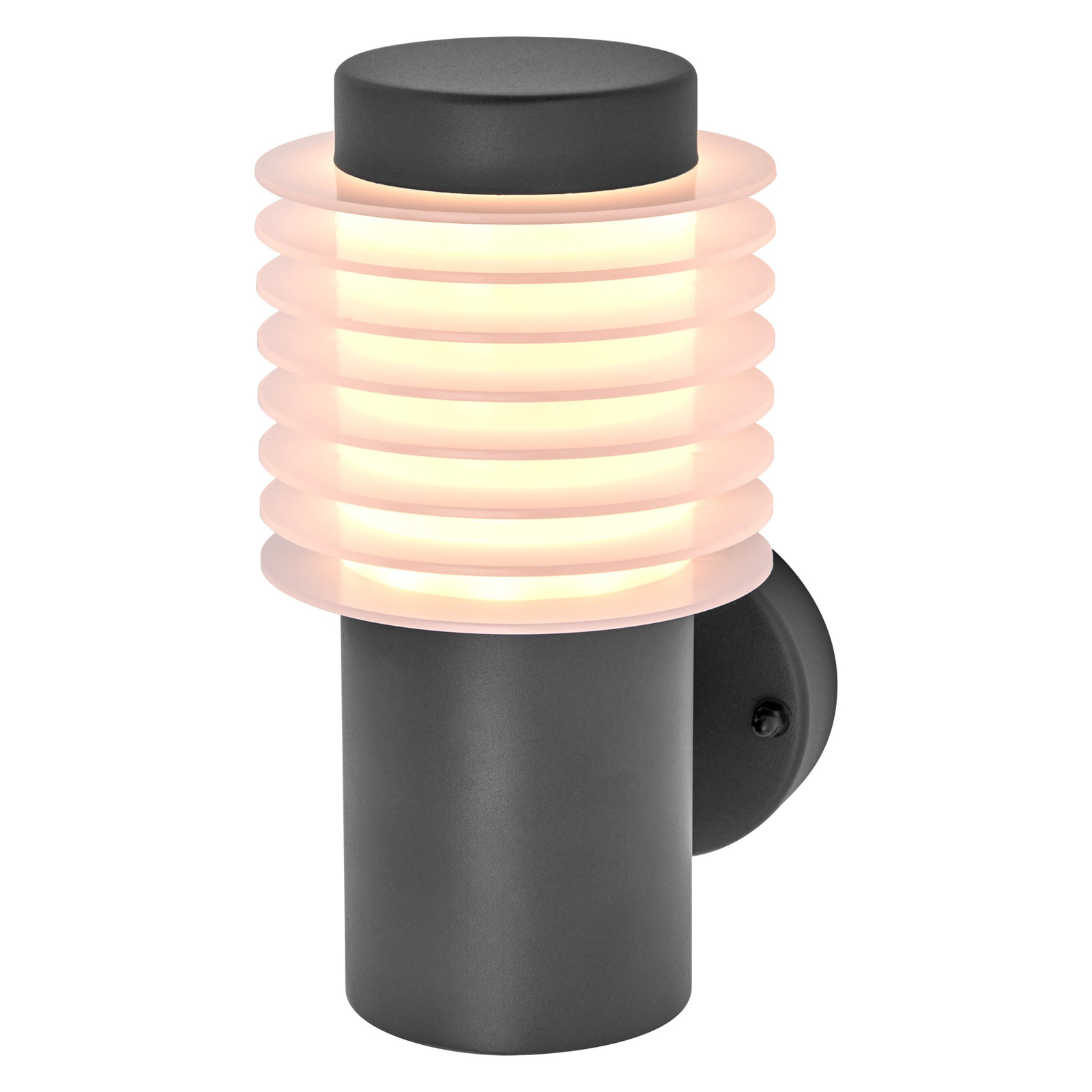 LEDVANCE LED buitenwandlamp Endura Style Rondo, donkergrijs