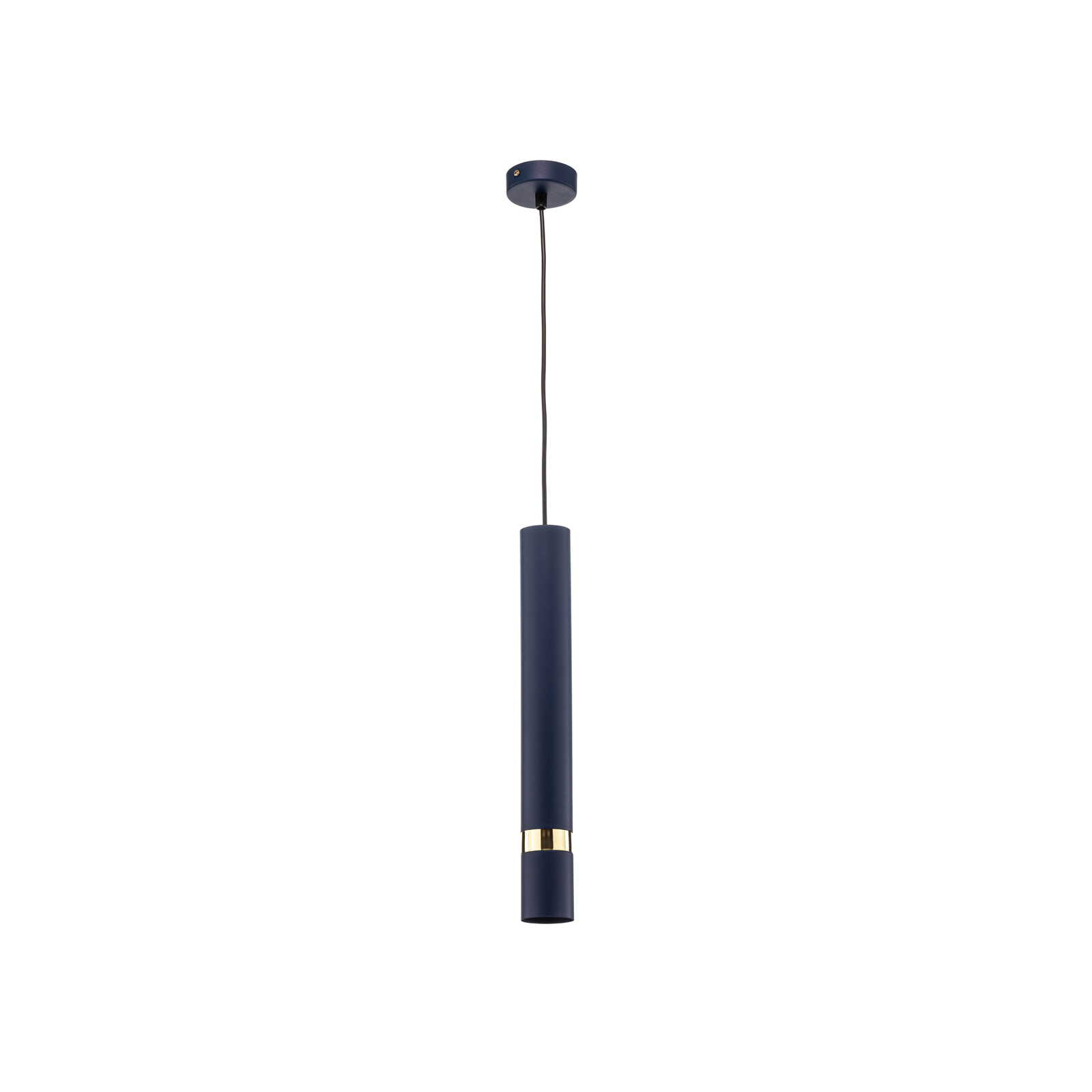 Hanglamp Joker, 1-lamp, blauw-goud
