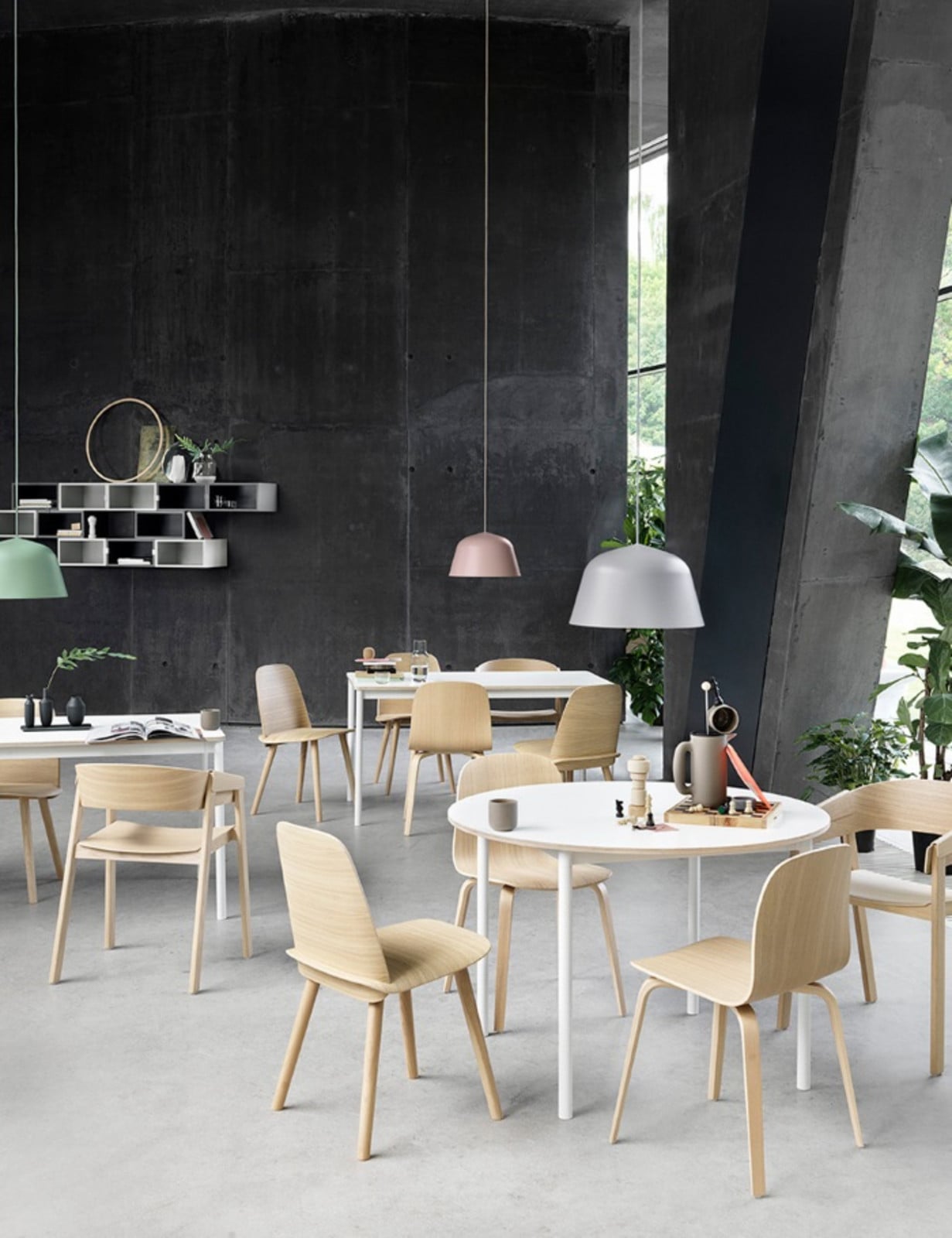 Ambit Pendelleuchte Ø40 Black Muuto - Esszimmer - Aluminium