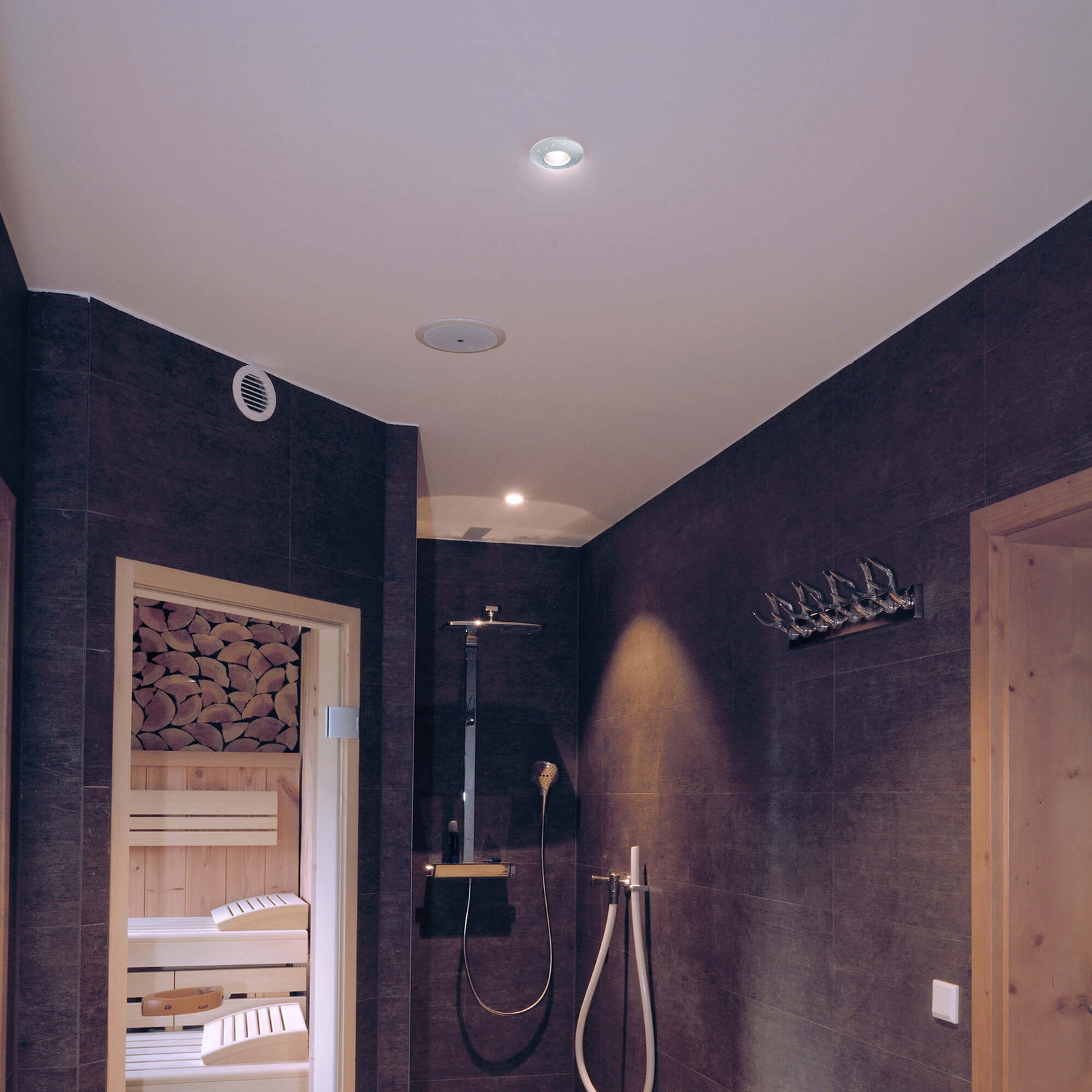 Deko-Light Proiector fix încastrat alb - Baie - modern