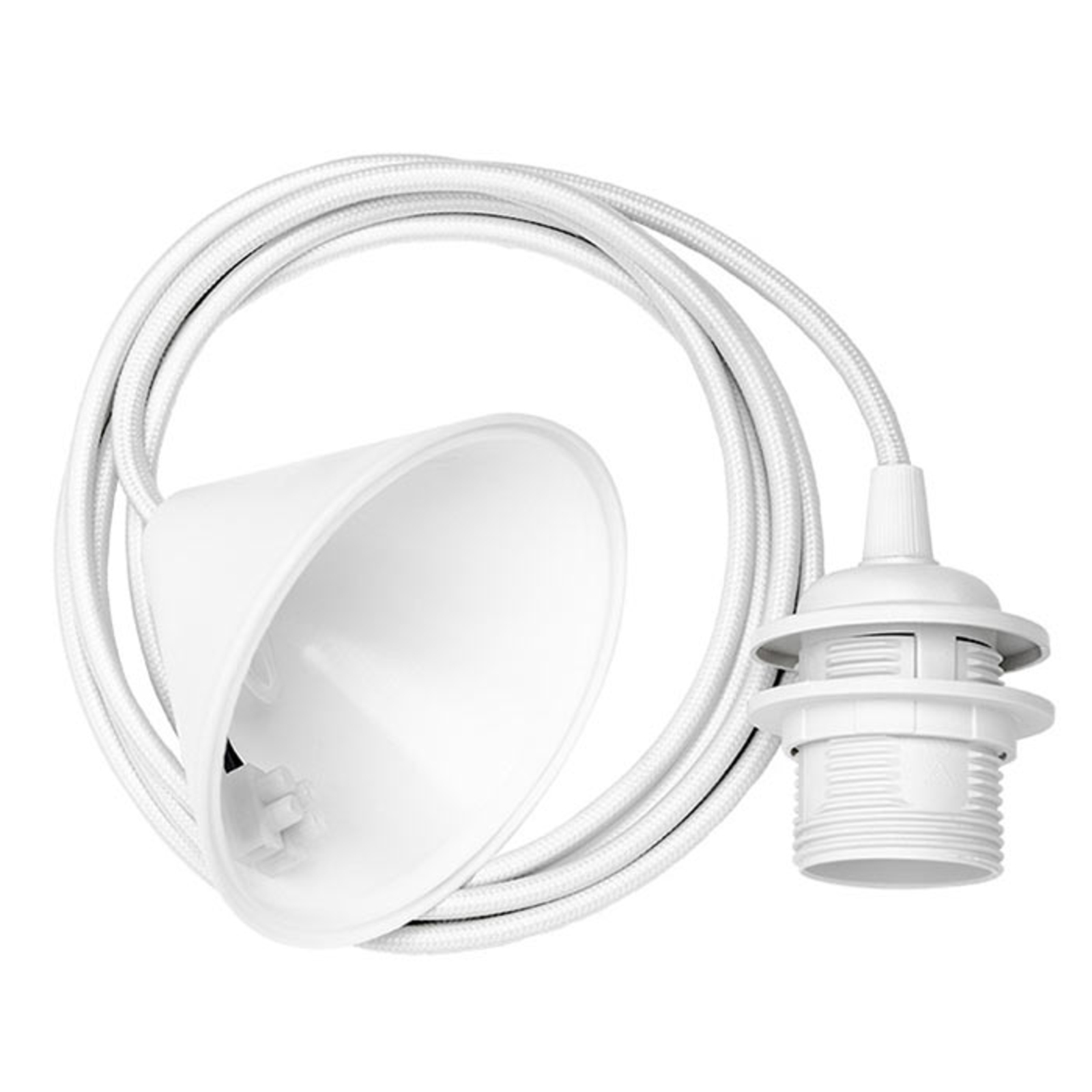 UMAGE Alva Mini lámpara colgante, Set cable blanco, 35cm