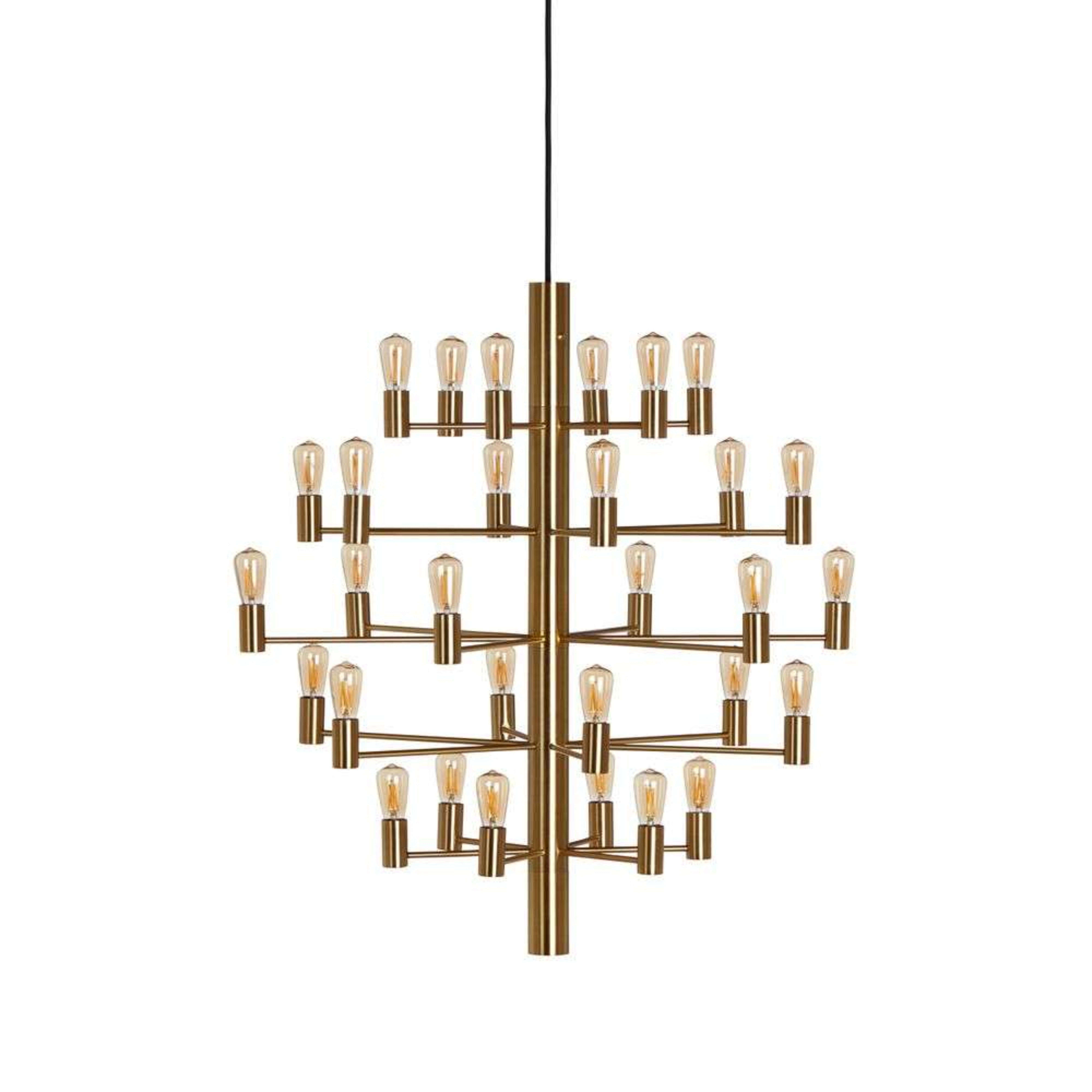 Manola 30 Kronleuchter Satin Brass - Herstal