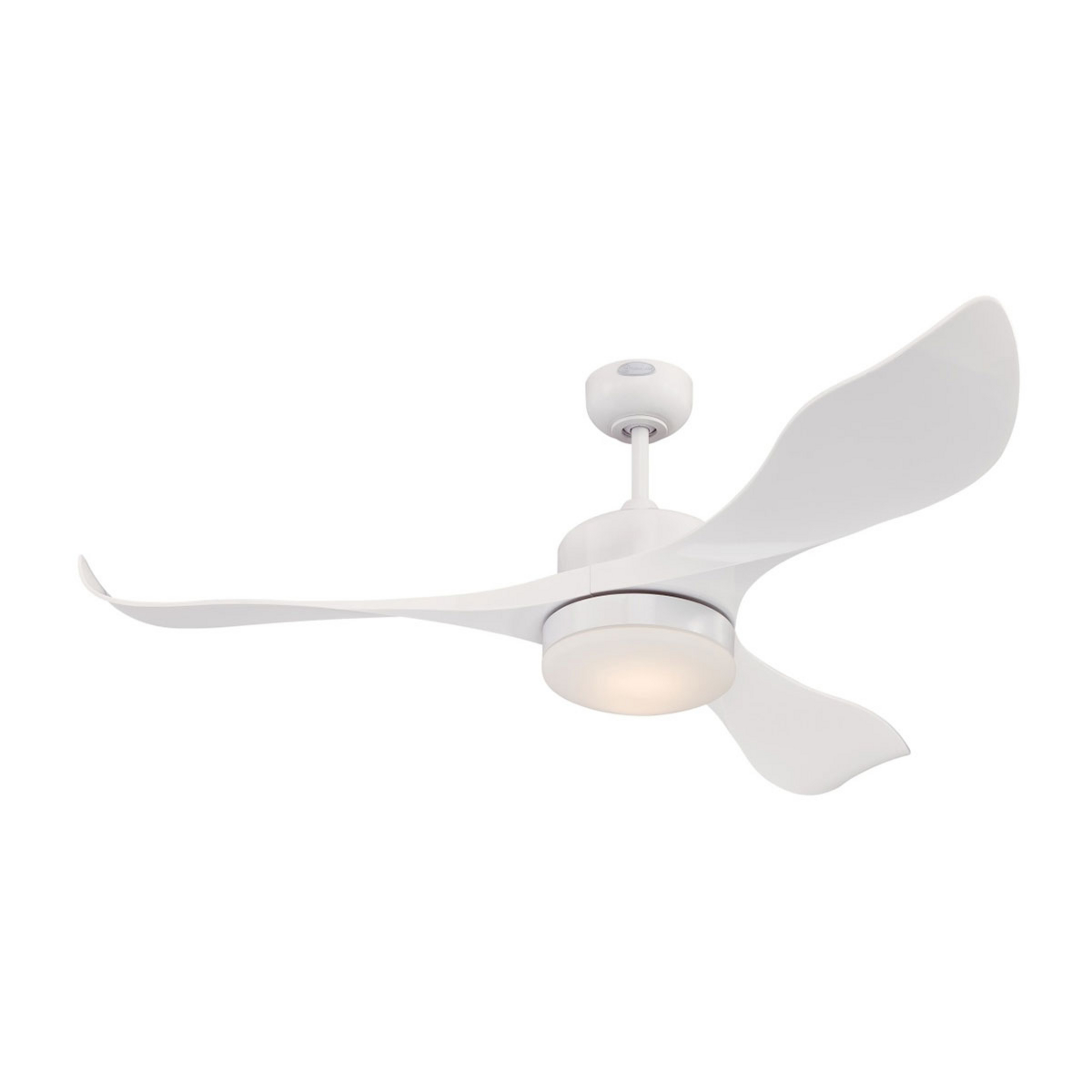 Pierre LED-Deckenventilator, weiß, leise, DC - Westinghouse
