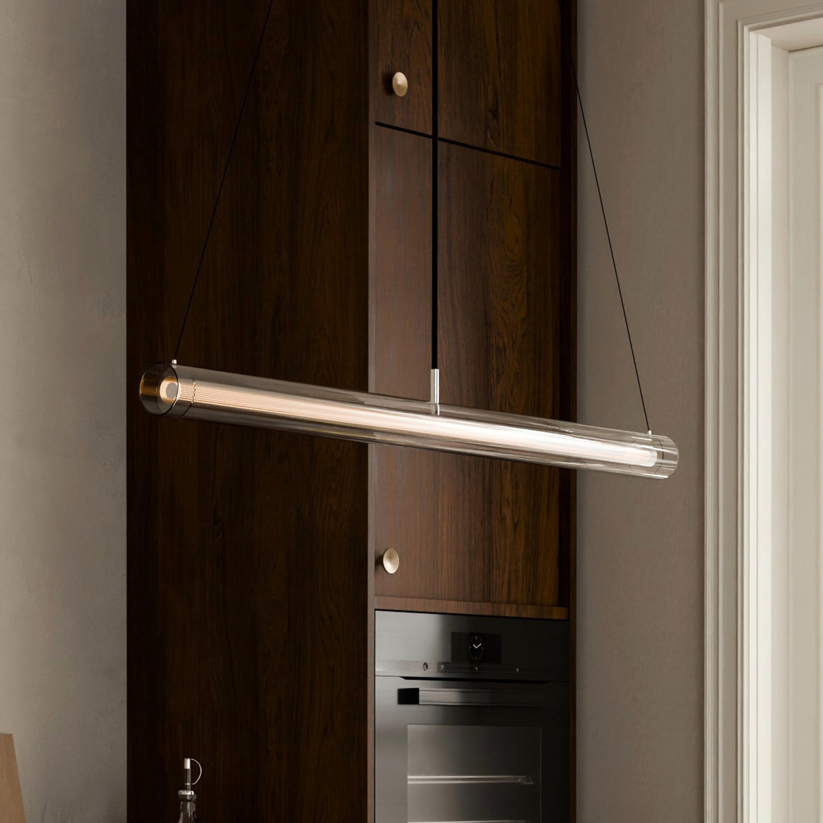 Frame LED-hængelampe, Ø 6 cm, krom 101 COPENHAGEN - Stue - Design - Aluminium - Med én lyskilde billede