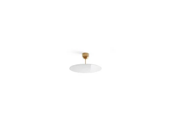 Millimetro Deckenleuchte H23 Ø50 Brass/Mirror - Luceplan