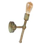 3105 wall torch made of brass, slanting
