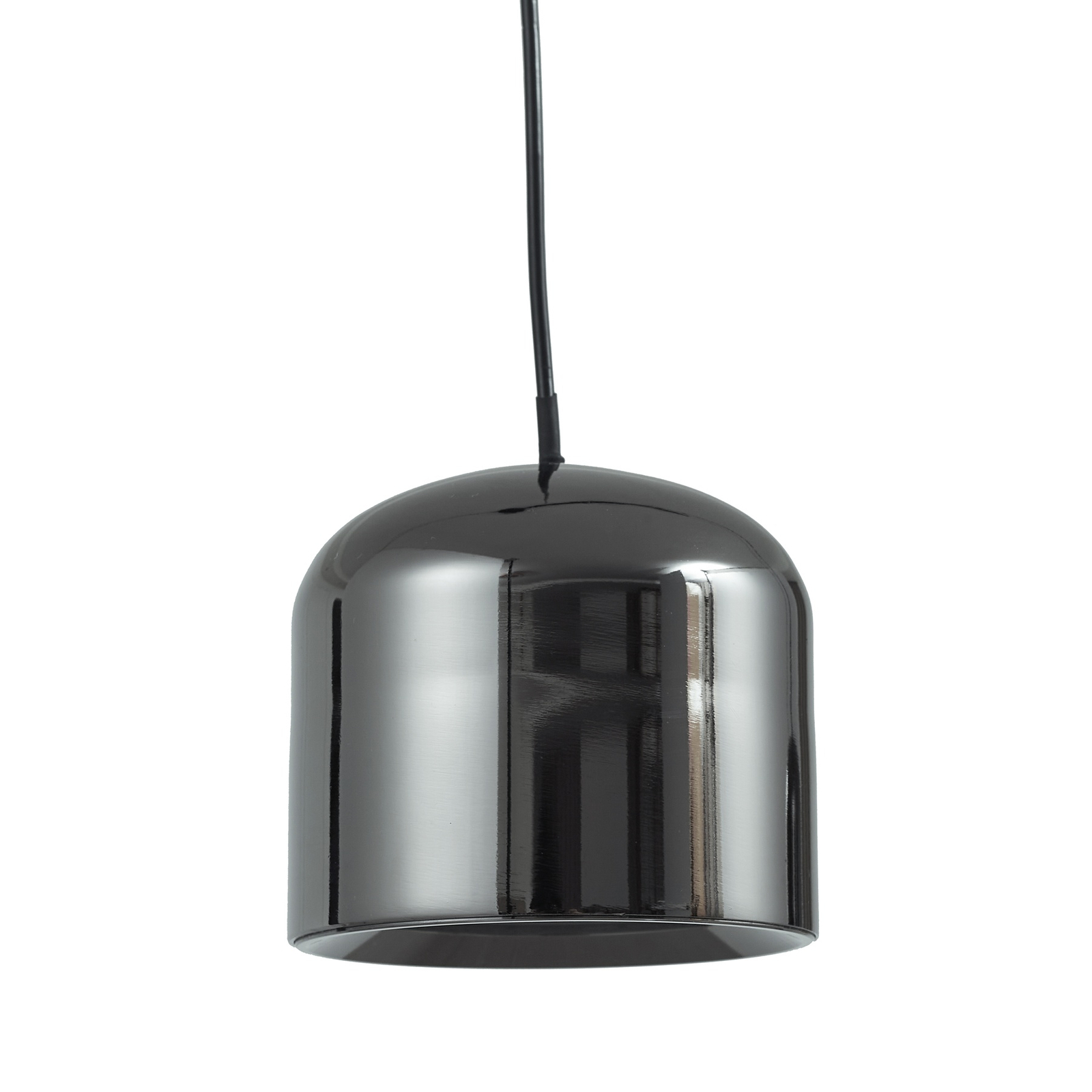 Sistema de riel 48V Lumaro, colgante, cilindro, 3 luces negro