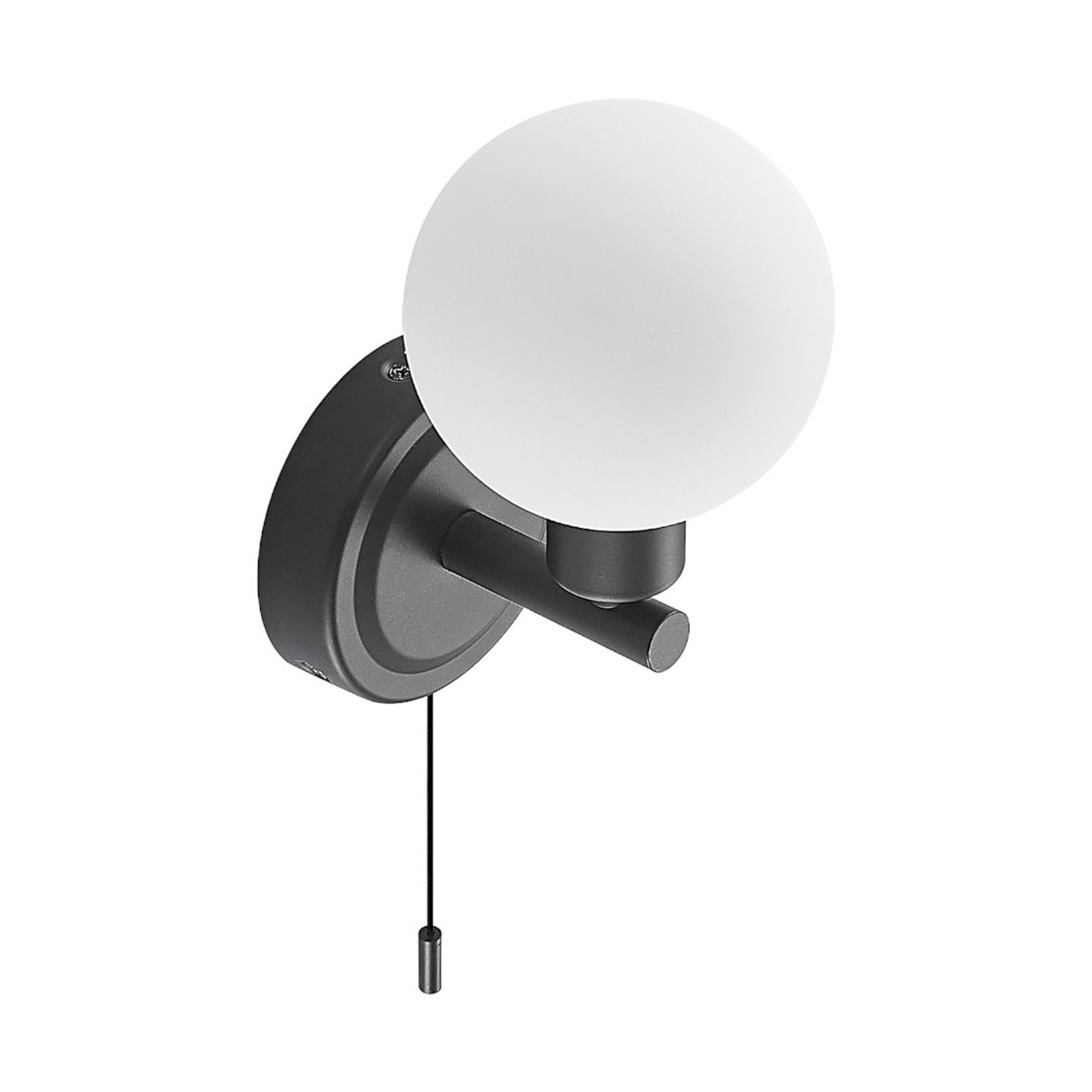 Zaniba Aplique de Pared Black - Lindby