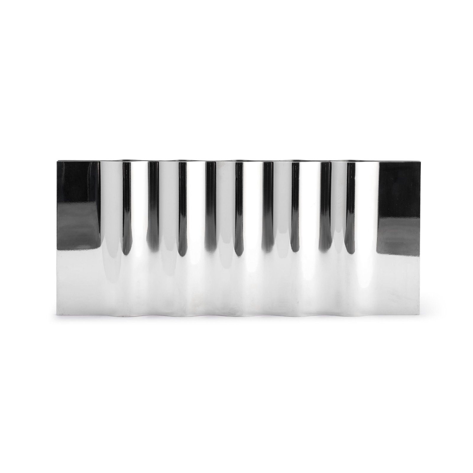 Ripply Ljusstake Steel - New Works