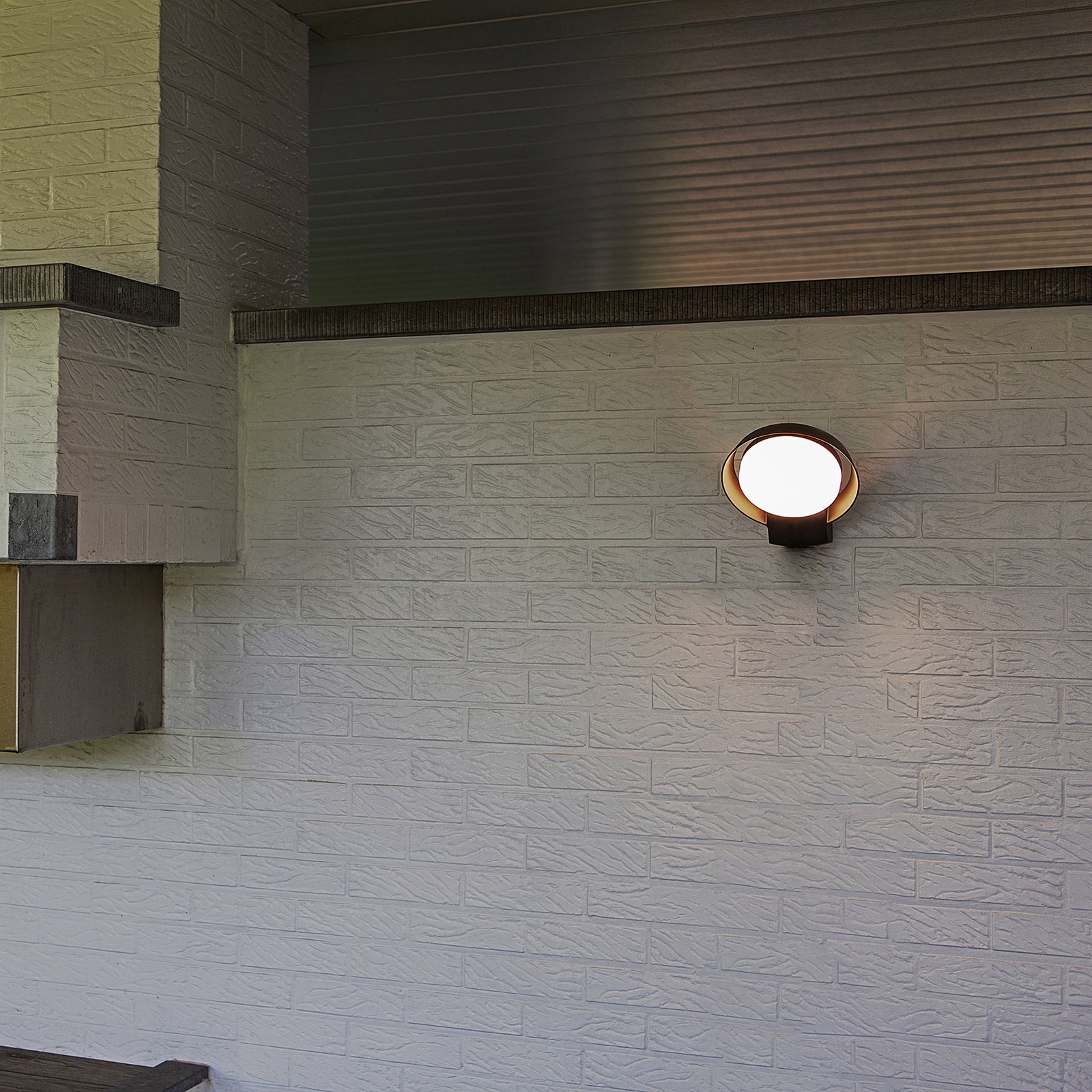 Polo udendørs LED-væglampe af trykstøbt aluminium