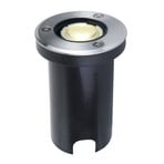 Lucande LED-Bodeneinbauleuchte Kenan, Ø 7cm, Edelstahl, IP67