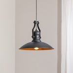 Hängeleuchte Fimda, schwarz, Ø 41 cm, Metall, E27