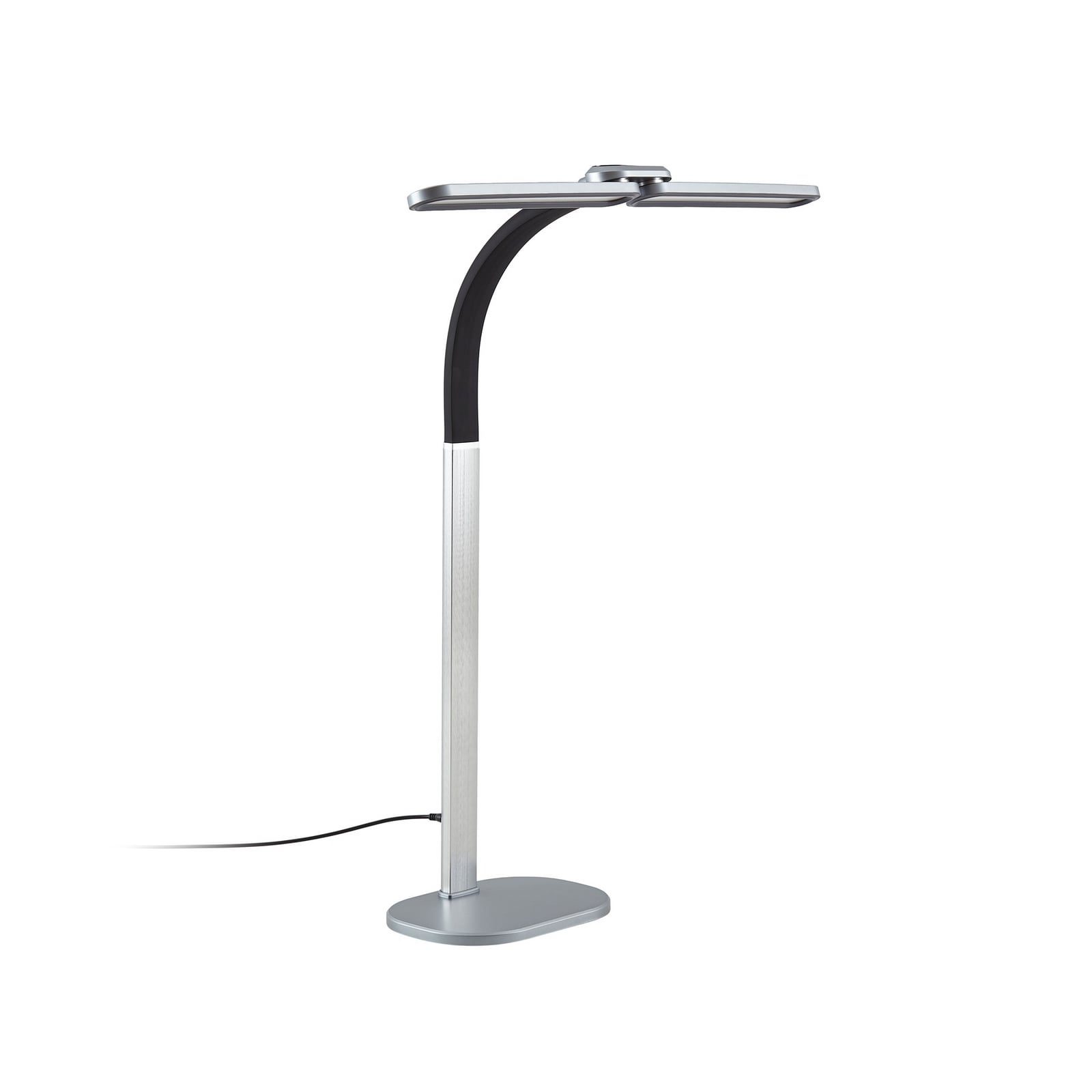 Arcchio LED-Schreibtischleuchte Fynnon, grau, CCT, dimmbar
