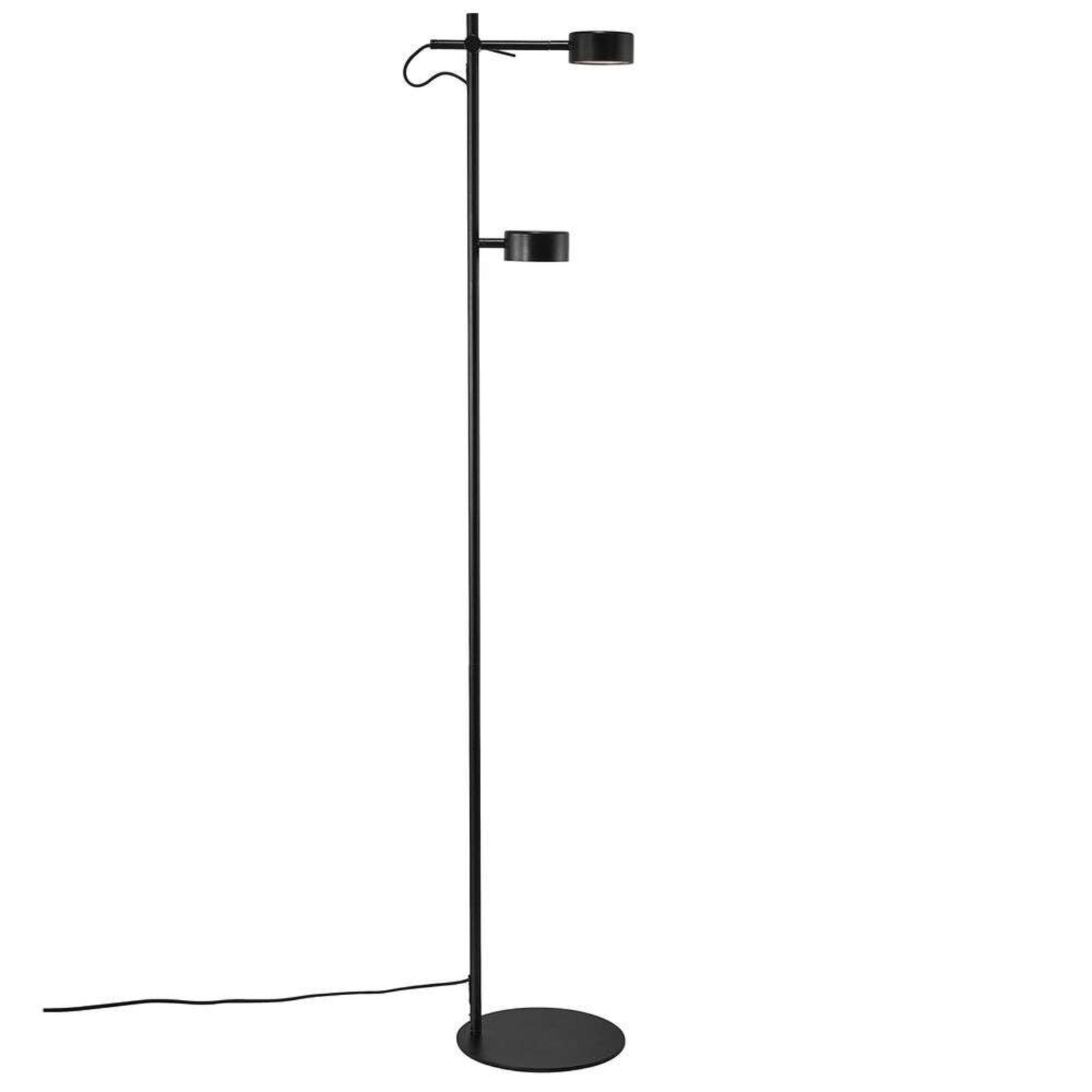 Clyde LED Stojaca Lampa  Black - Nordlux