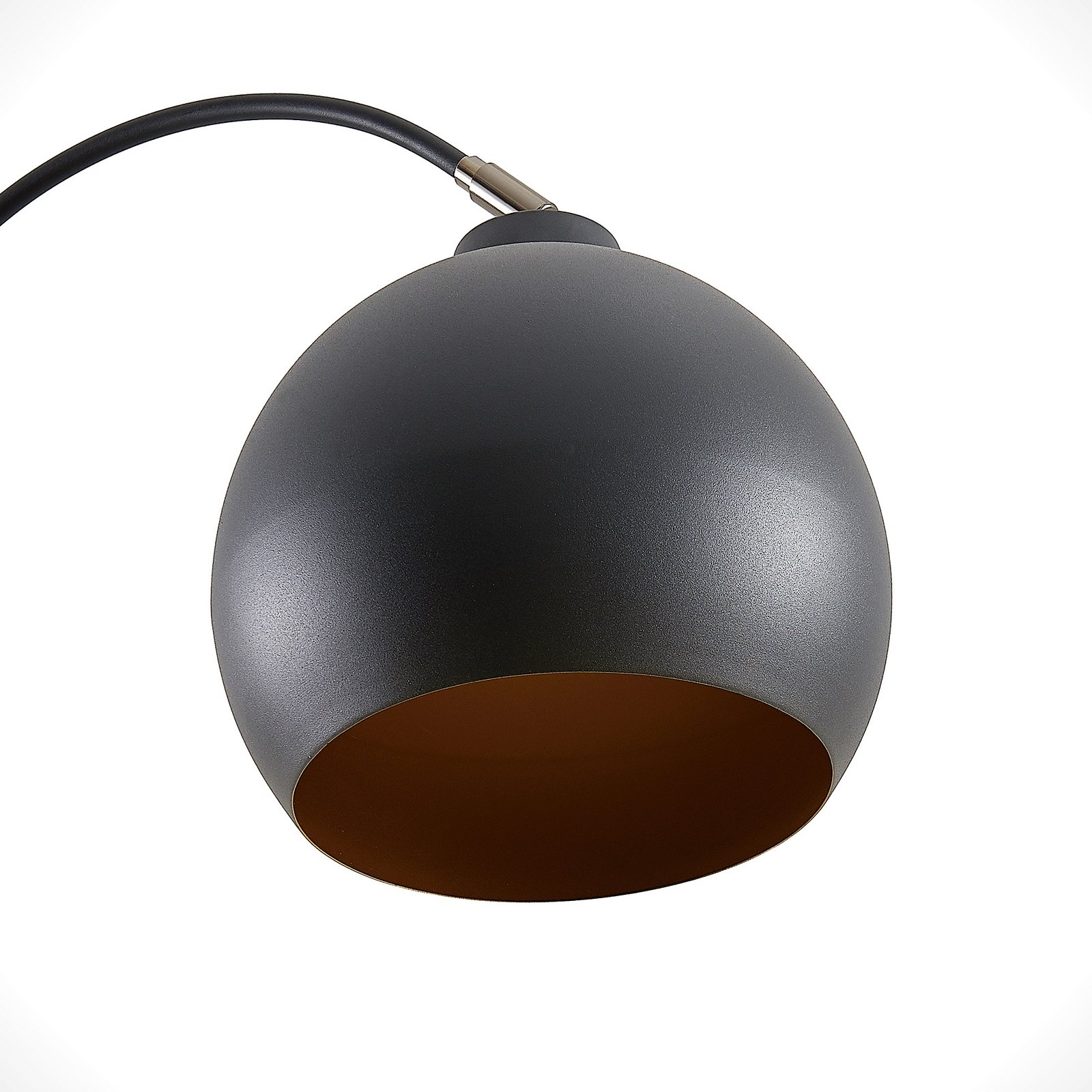 Minali Golvlampa Black/Gold - Lindby