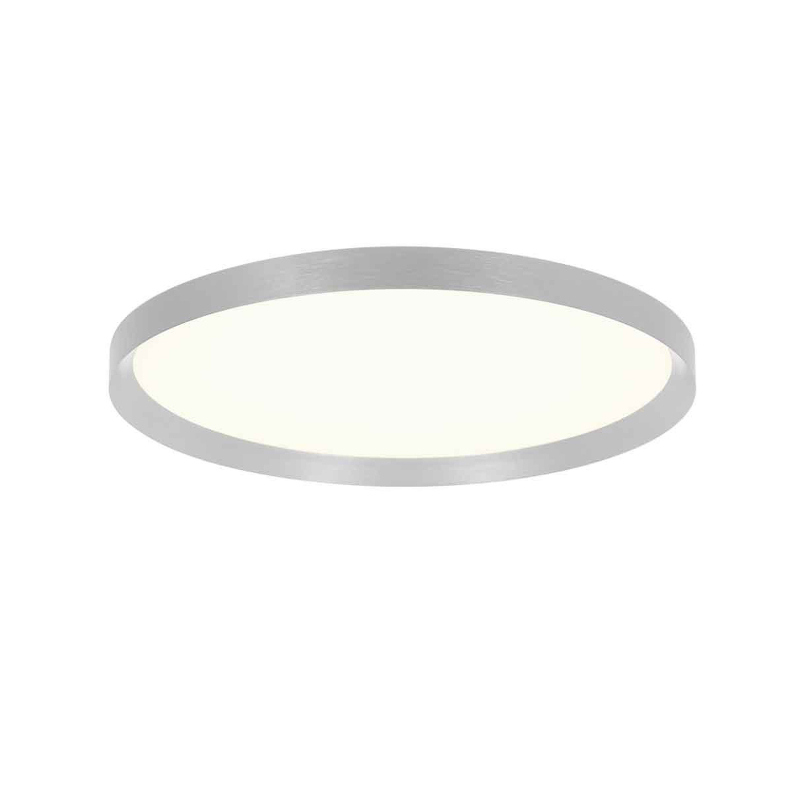 LED ceiling light Flady, steel, Ø 50 cm, direct/indirect