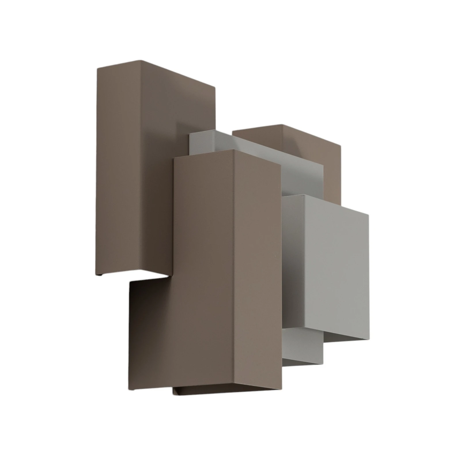 Aplique de pared Wall, beige, 5 x G9, acero
