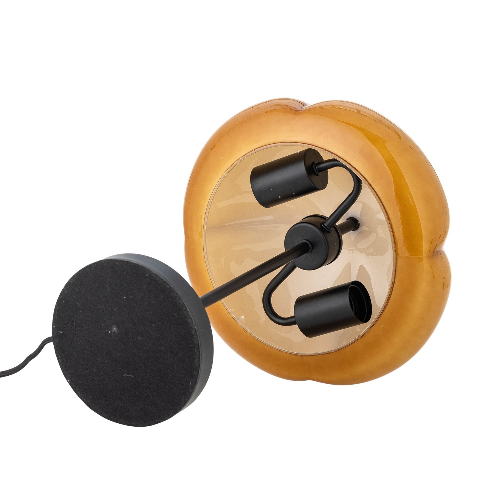 Kinoko Tischleuchte, Glas, gelb - BLOOMINGVILLE Kinoko Tischleuchte, Glas, gelb - BLOOMINGVILLE