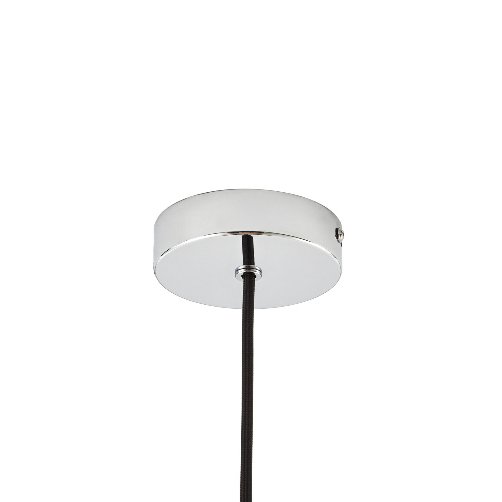 Lindby hanglamp Branford, retro, Ø 35 cm, bordeauxrood, metaal