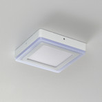 LEDVANCE LED Color+white square Deckenlampe