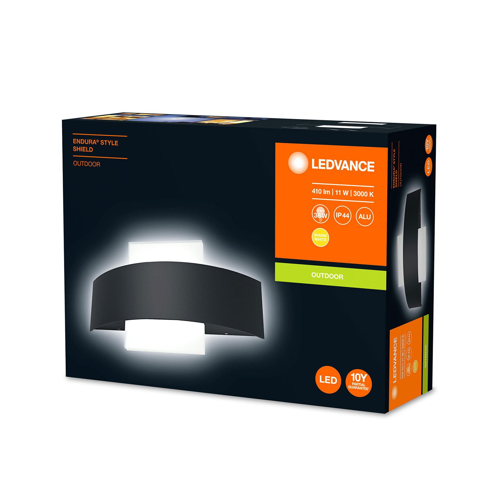 LEDVANCE Endura Style Shield Square utendørs lampe