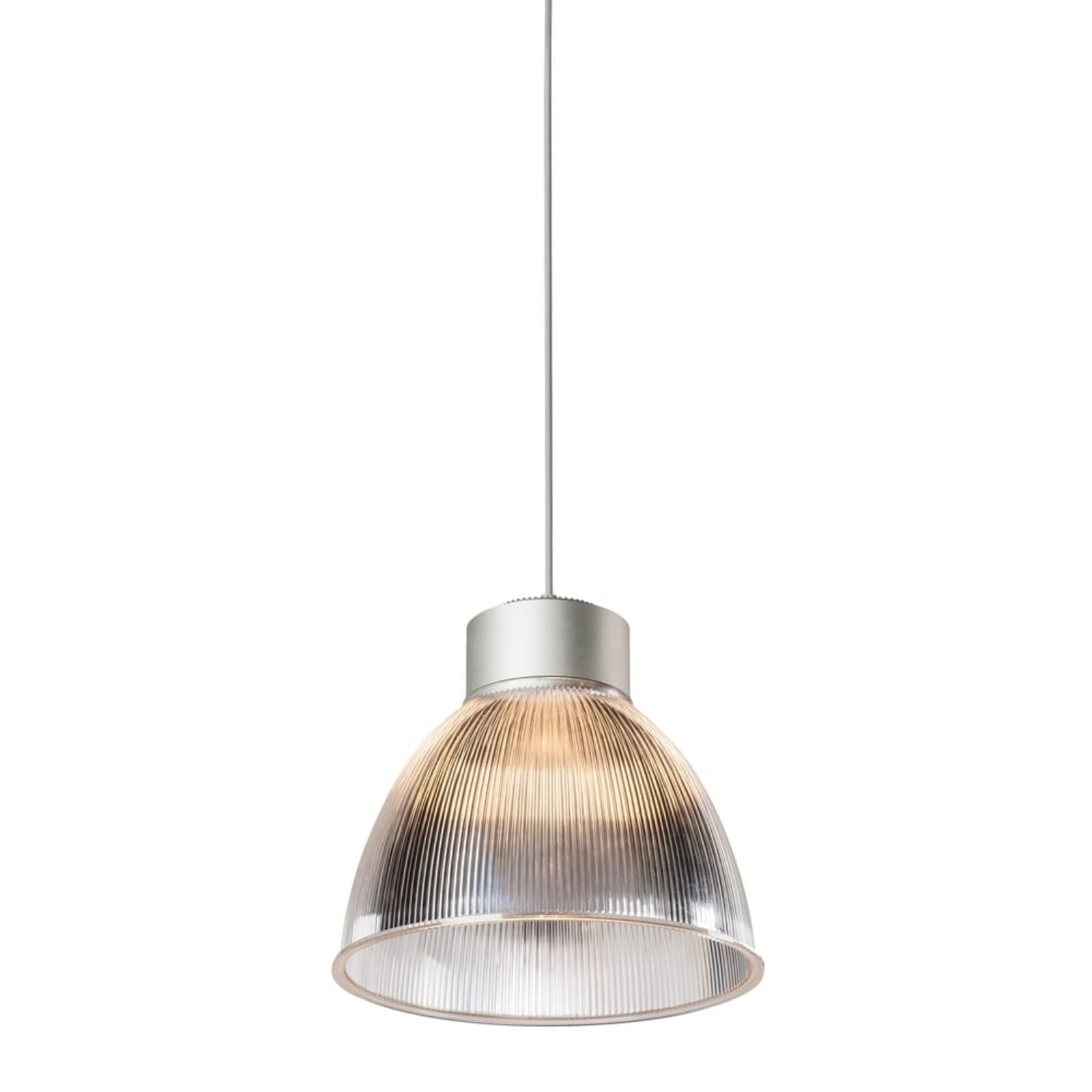 Para Dome Pendel Grey/Transparent SLV - Stue - Vintage - Aluminium