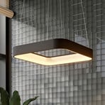 Arcchio LED pendant light Aleksi angular black