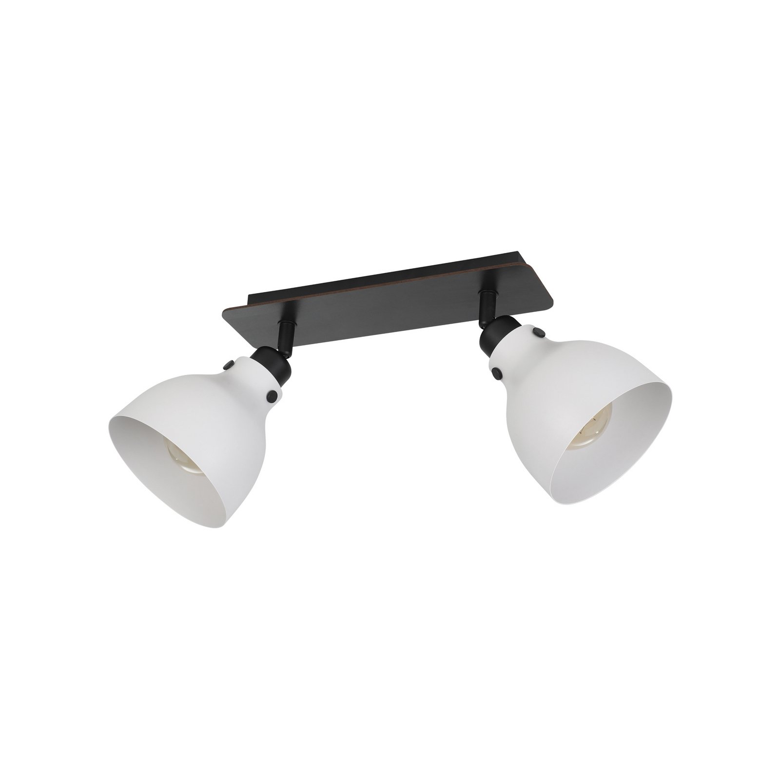 Matlock downlight, lengde 52 cm, grå/svart, 2 lyskilder.