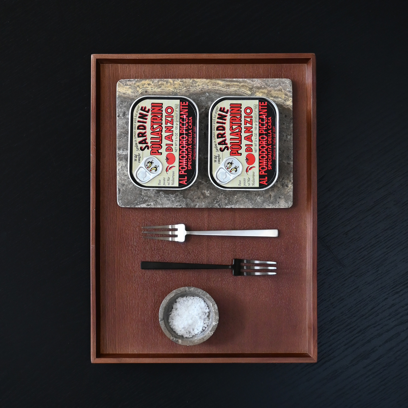 Zestaw 4 sztuk widelców do deserów Kogei, stal, wysokość 16 cm – 101 Copenhagen