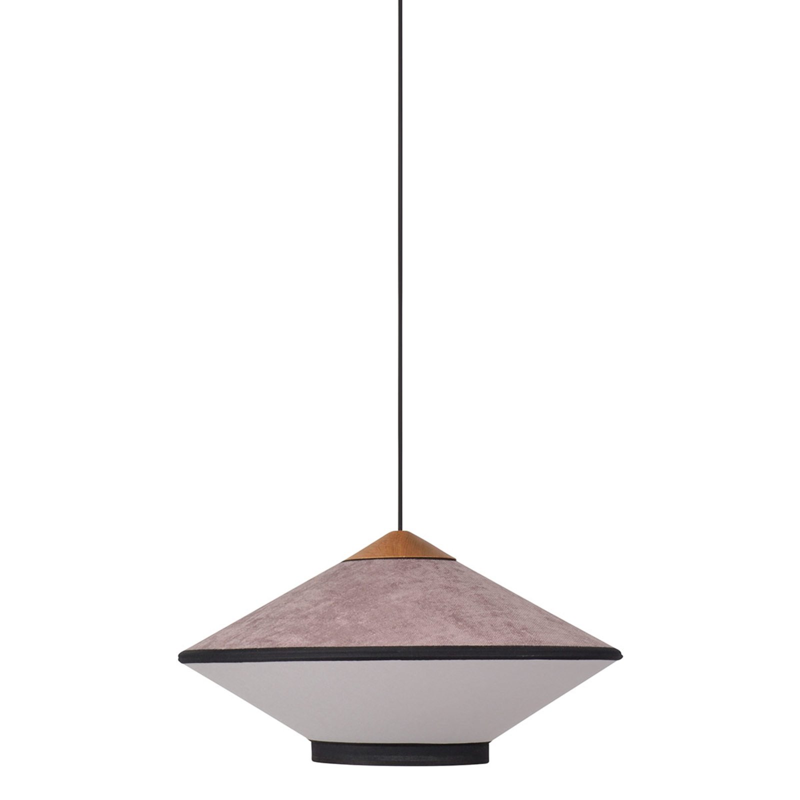 Cymbal Lampada a Sospensione S Powder Rosa - Forestier