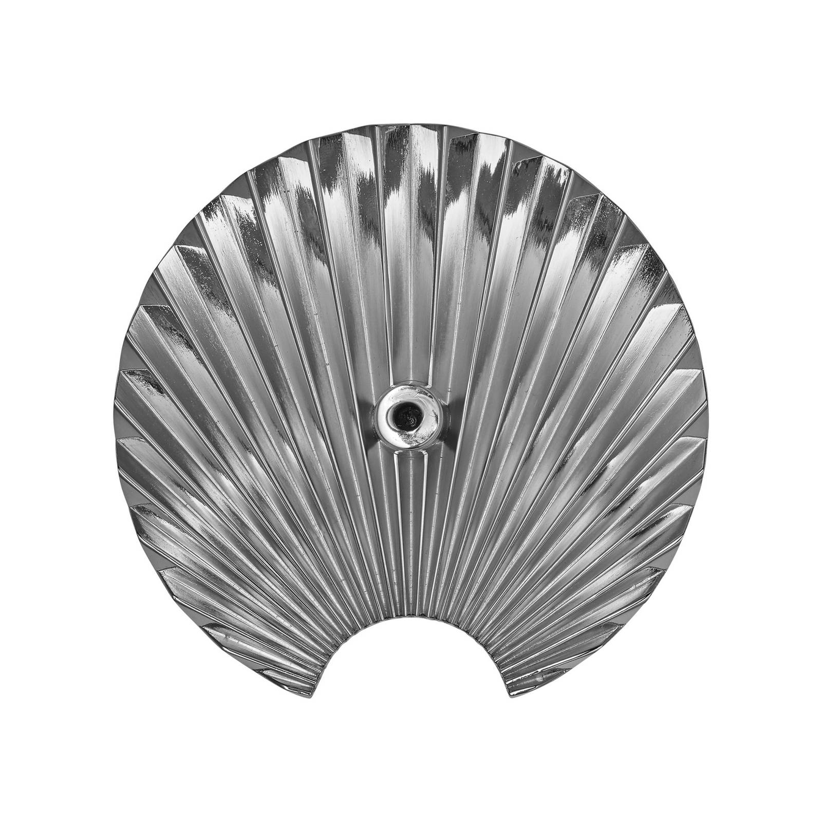  Aytm Aytm Concha Hook, Silver, Wall Decoration, Height 11.5 Cm 