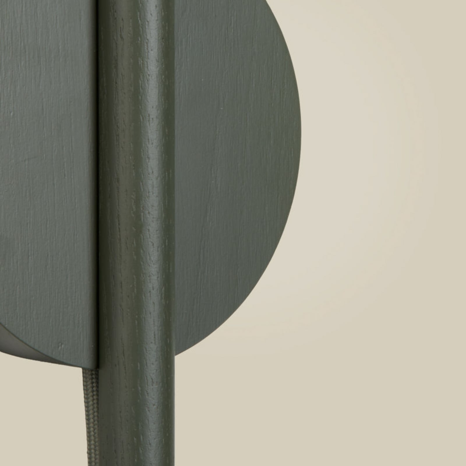 GOOD & MOJO applique a LED Okinawa, verde, spina, legno