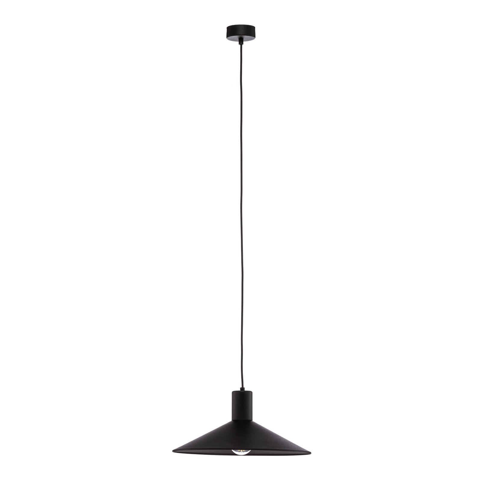 Lámpara colgante Jump, negra, Ø 36 cm