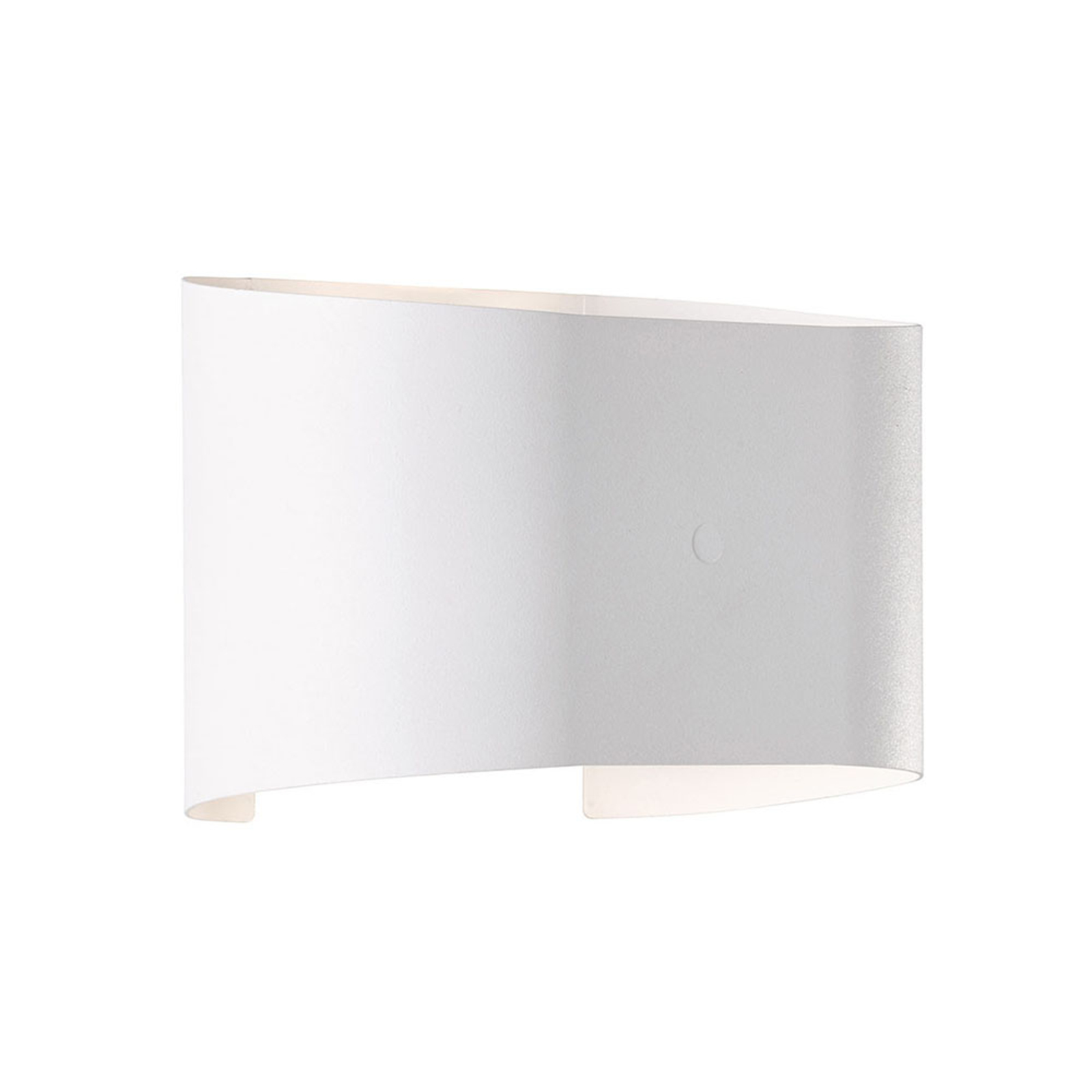 LED-Wandleuchte Wall, zweiflammig, rund