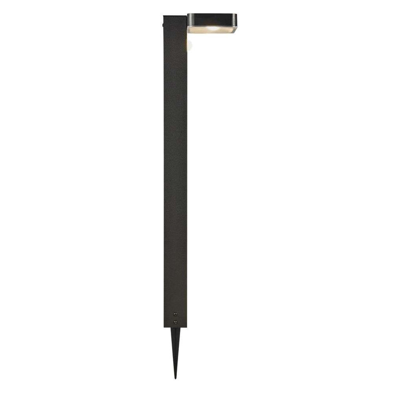 Rica Square LED Solcelle Lampada da Giardino Black - Nordlux