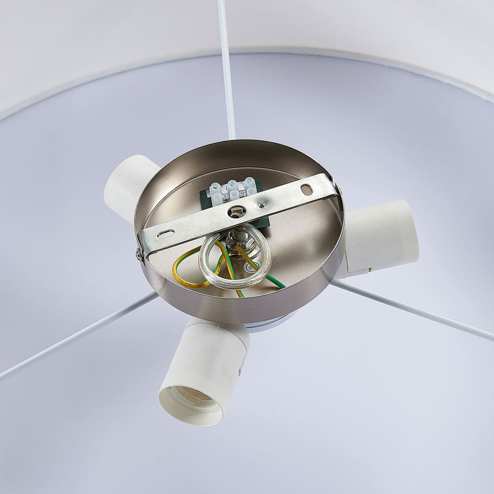 Gordana Ceiling Lamp Ø57 White - Lindby