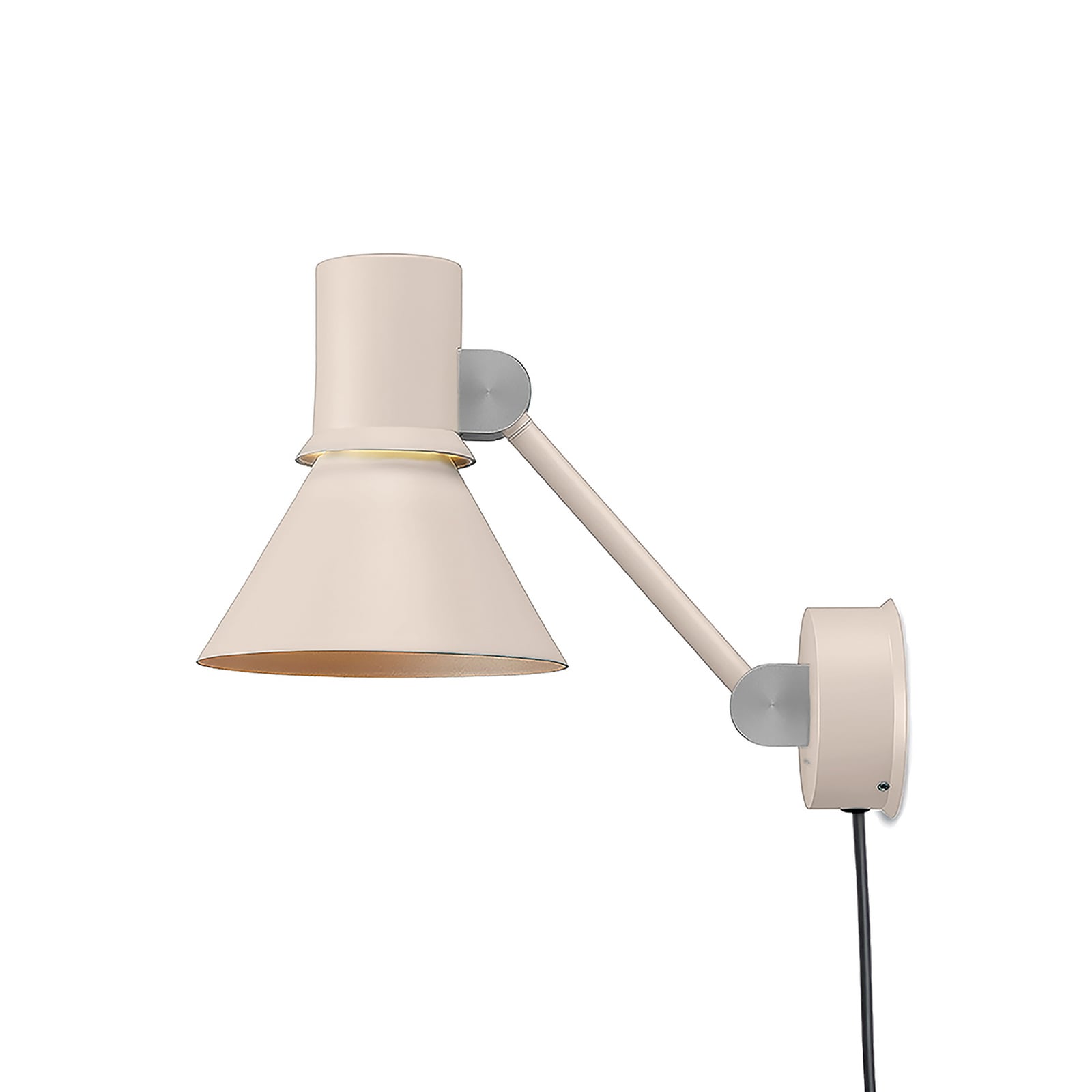 Applique murale Anglepoise Type 80 W2, beige, Ø 15 cm, prise