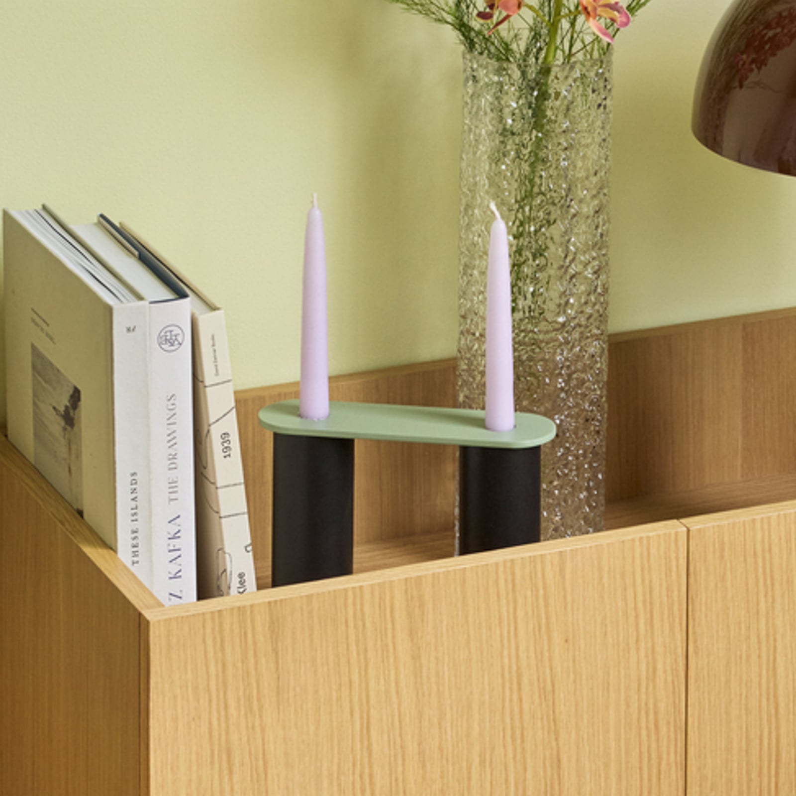 Set di 2 portacandele Modu colorati - Hübsch