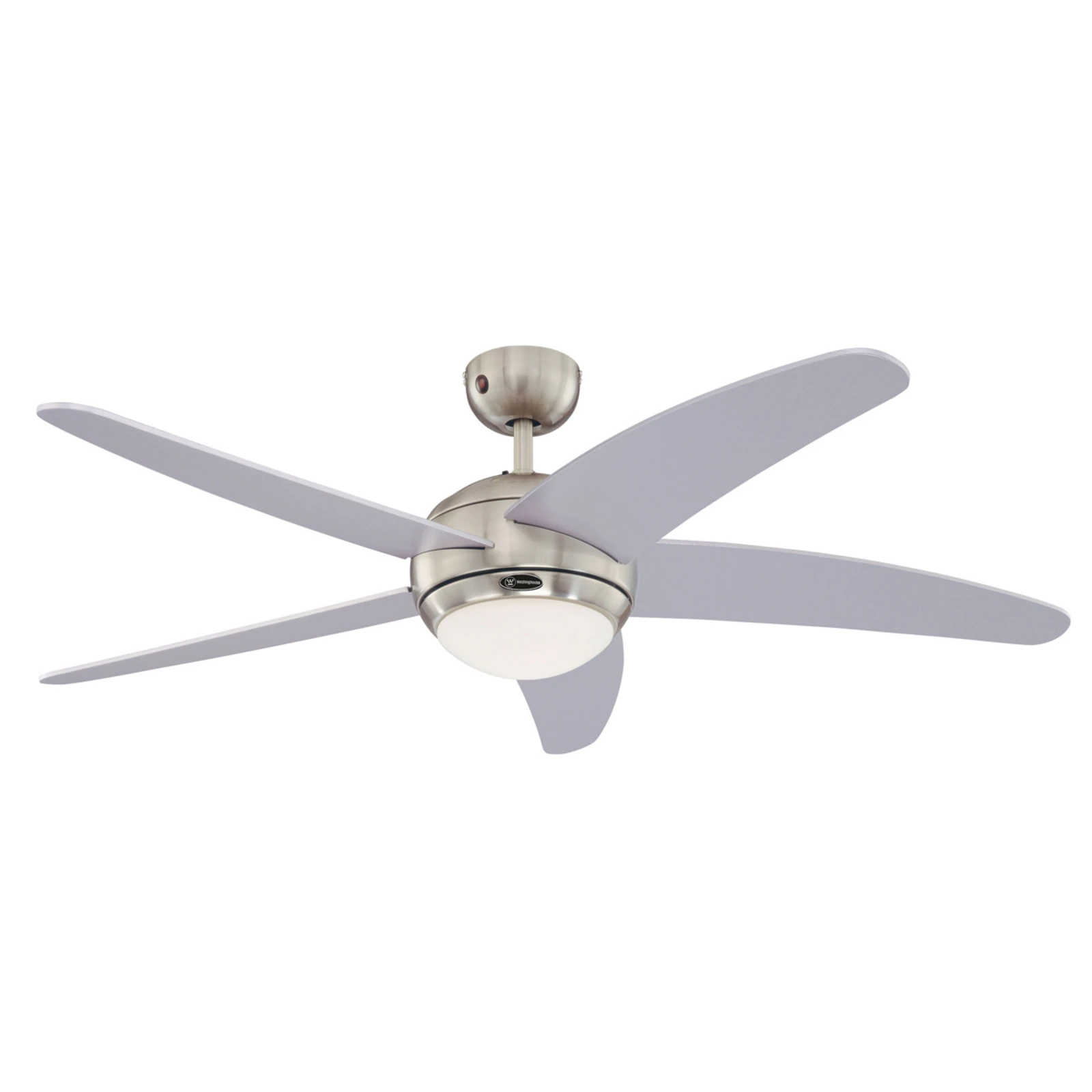 Westinghouse Deckenventilator mit Licht Bendan, silber