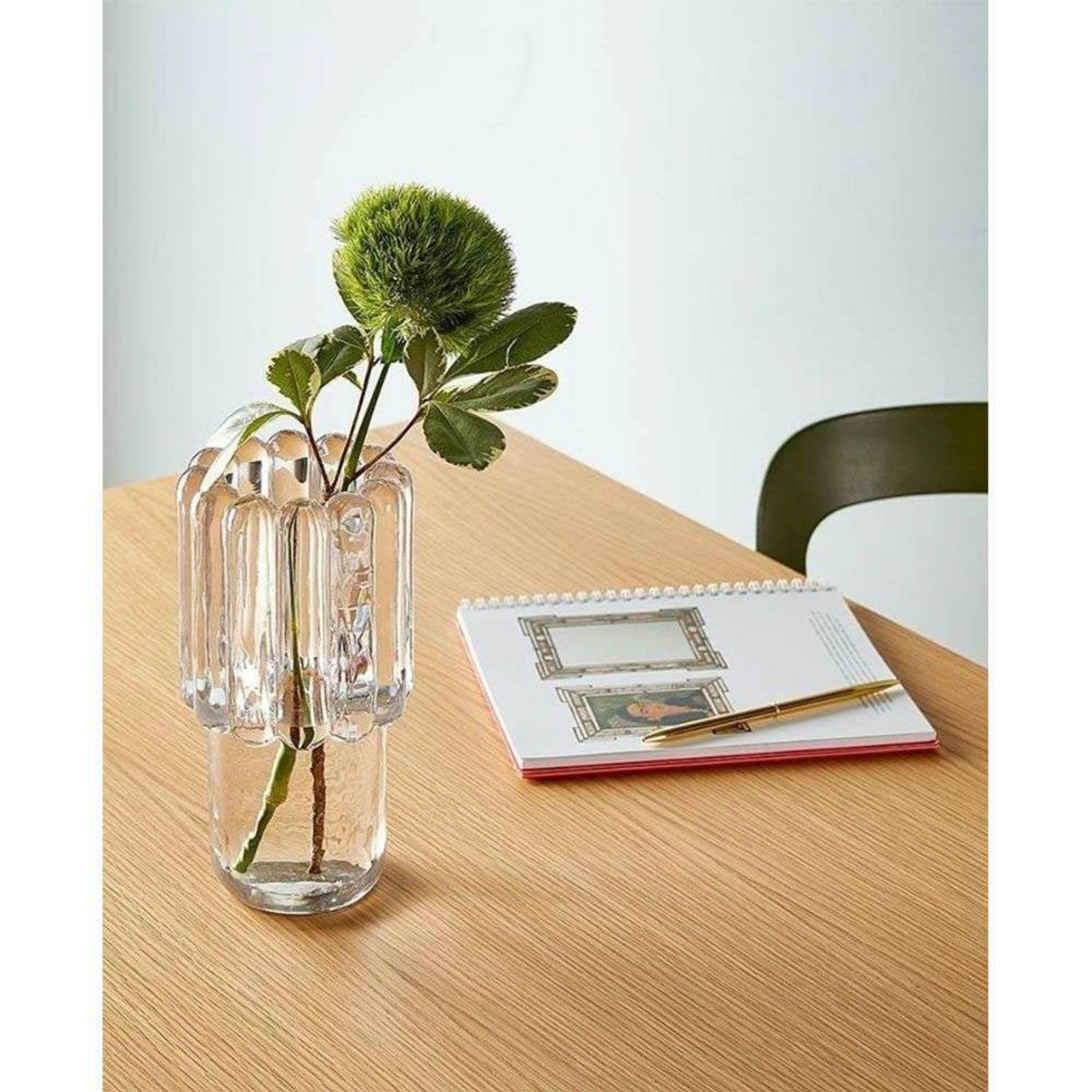 Press Vase Medium Clear - Tom Dixon