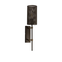 Seinävalaisin Wall, titaaninvärinen, korkeus 48 cm, teräs