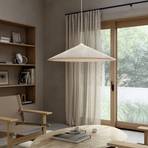 Pendant light Hill with Tyvek lampshade, white