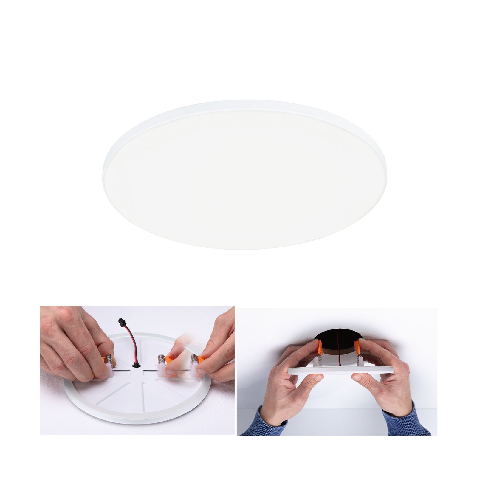 Paulmann Veluna Edge IP44 4000K round dimmable