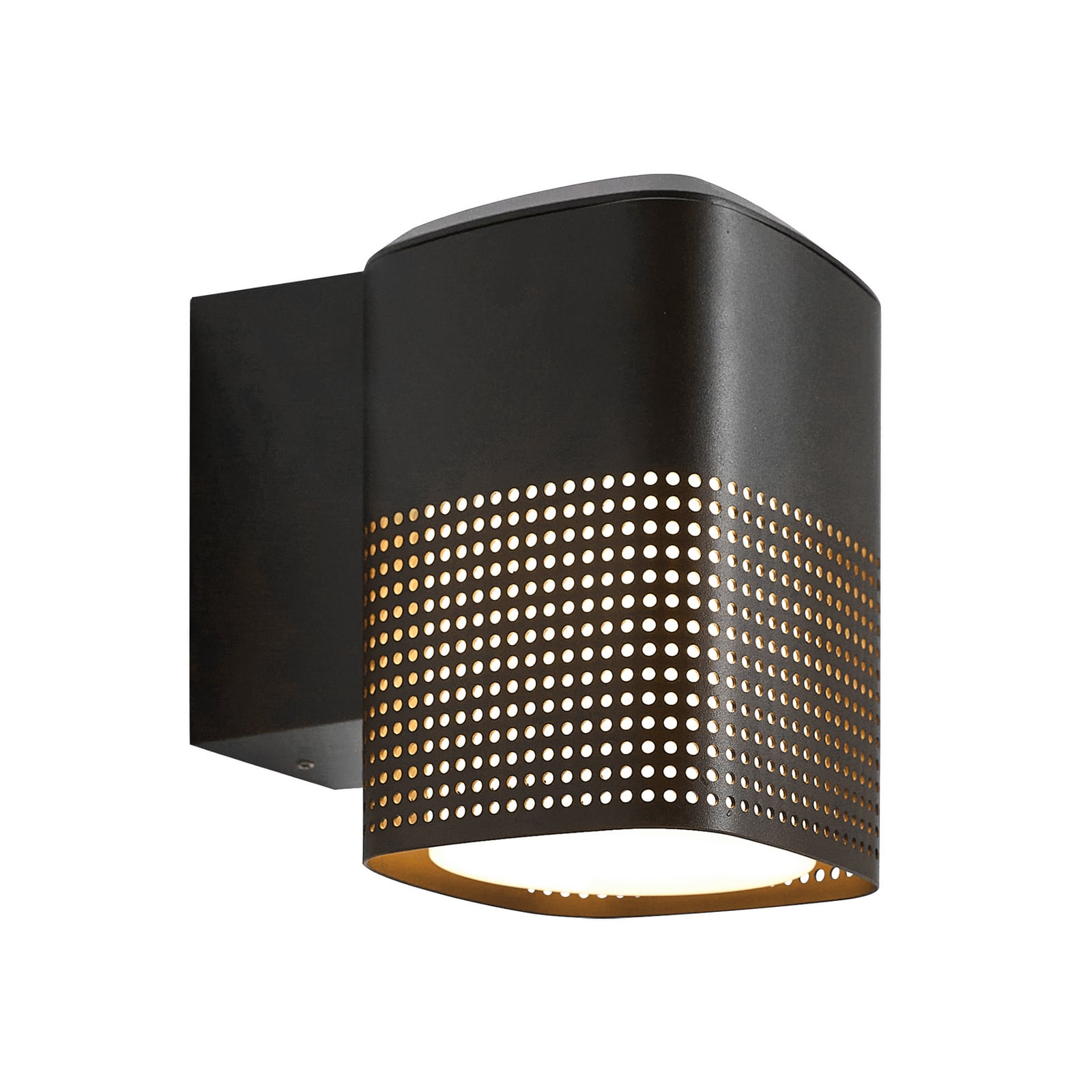 Sidara Seaside outdoor wall lamp, black, IP54, E27 - Nordlux