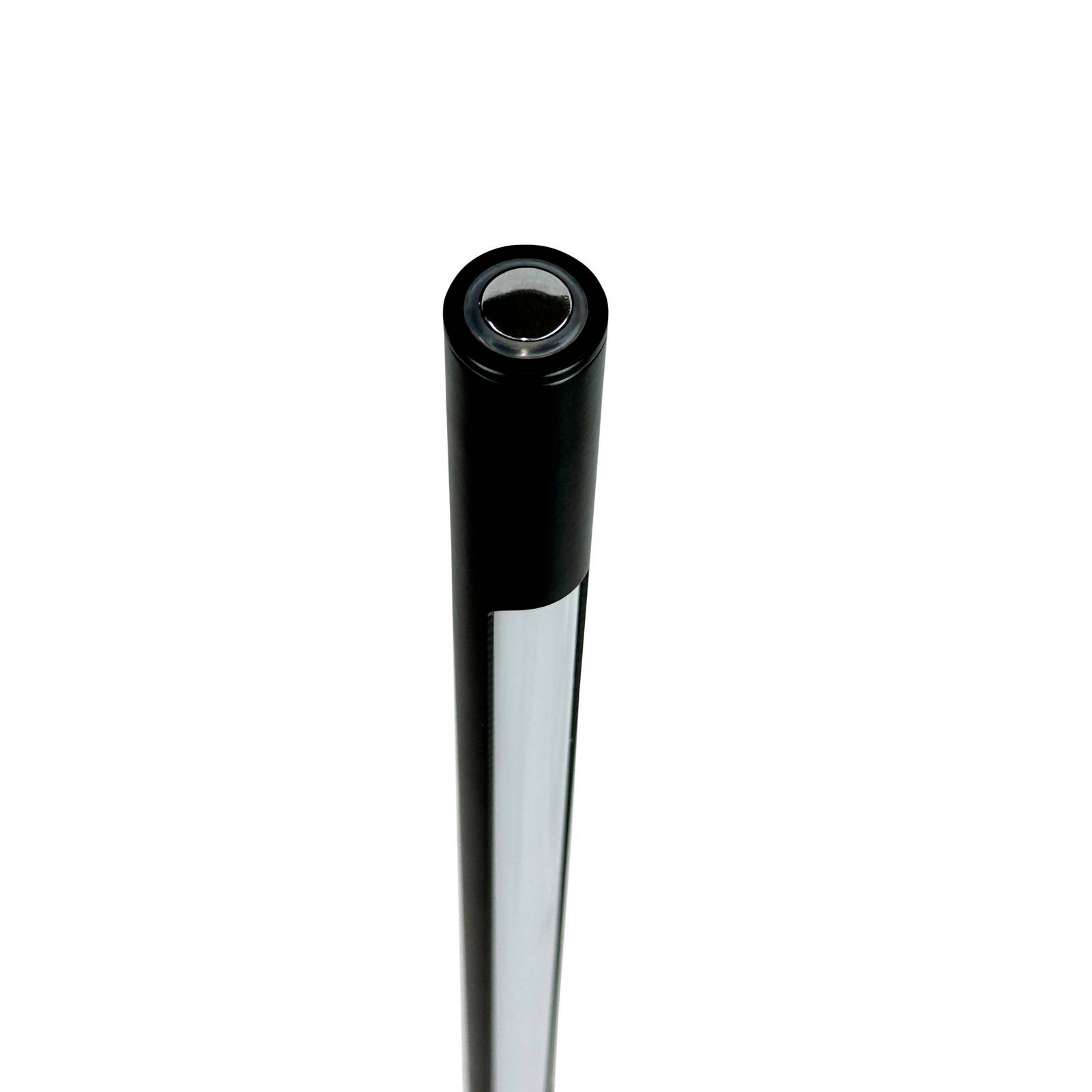 Dyberg Larsen Lampa stojąca LED Vagner, czarna, wysokość 150 cm
